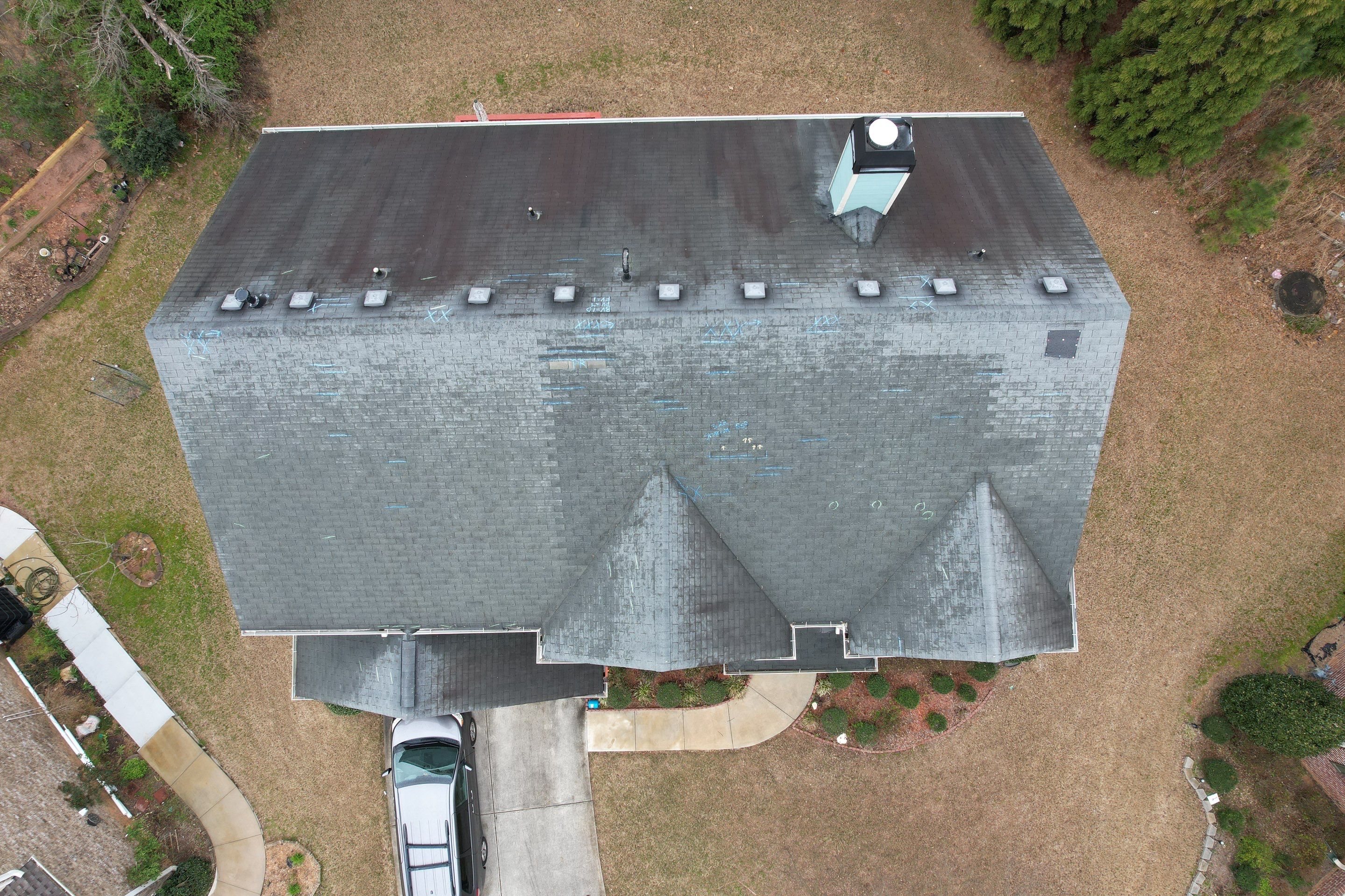 Residential Roofing Installation using Owens Corning Onyx Black by Inspector Roofing and Restoration