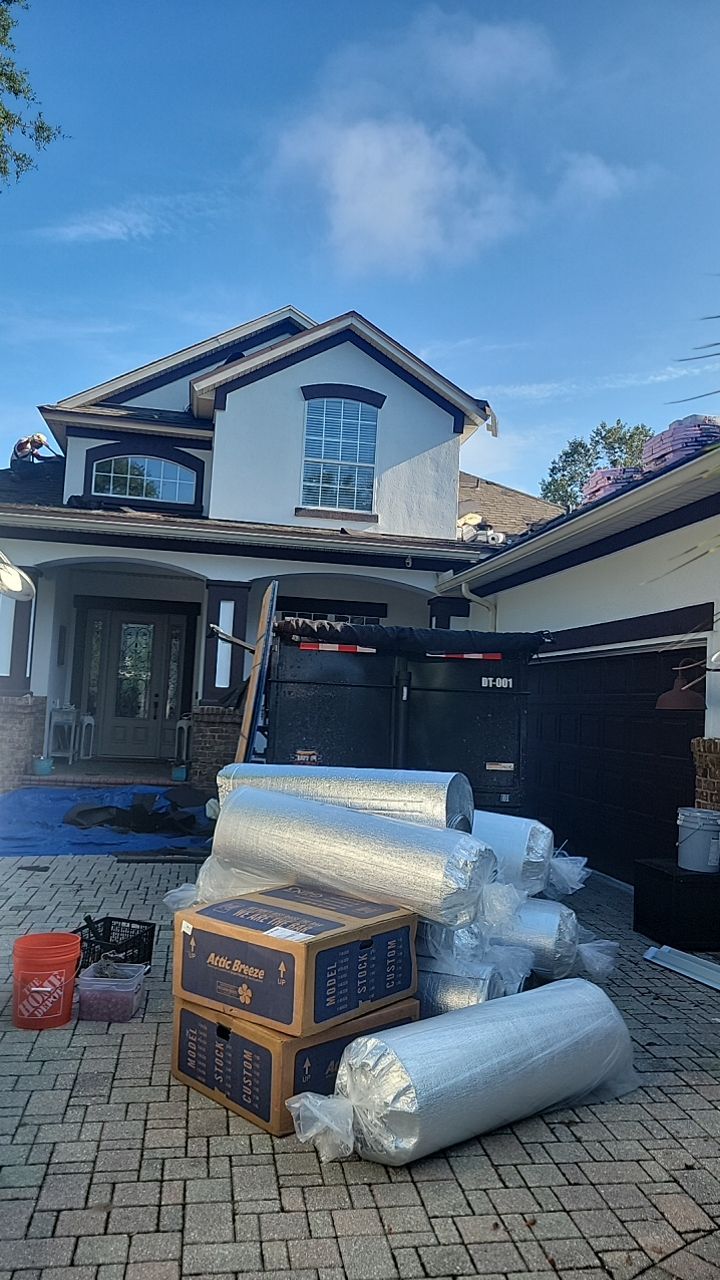 Residential Roofing Installation using Owens Corning TruDefinition Duration Shingles by Galaxy Builders, Inc.