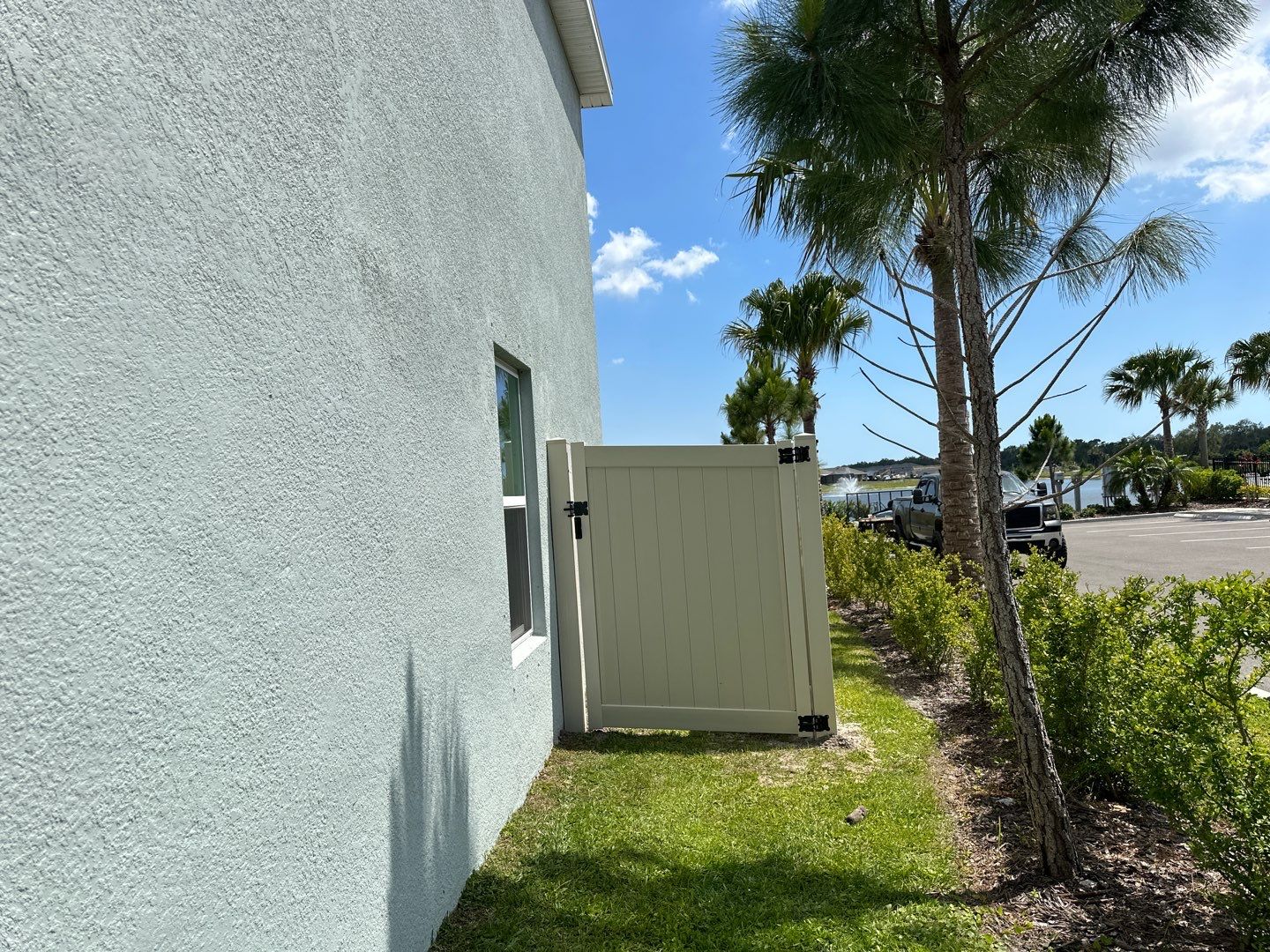 Vinyl Fence Installation using Vinyl Fence and Black 3 Rail Aluminum Fence  by Asap fence and gates, LLC