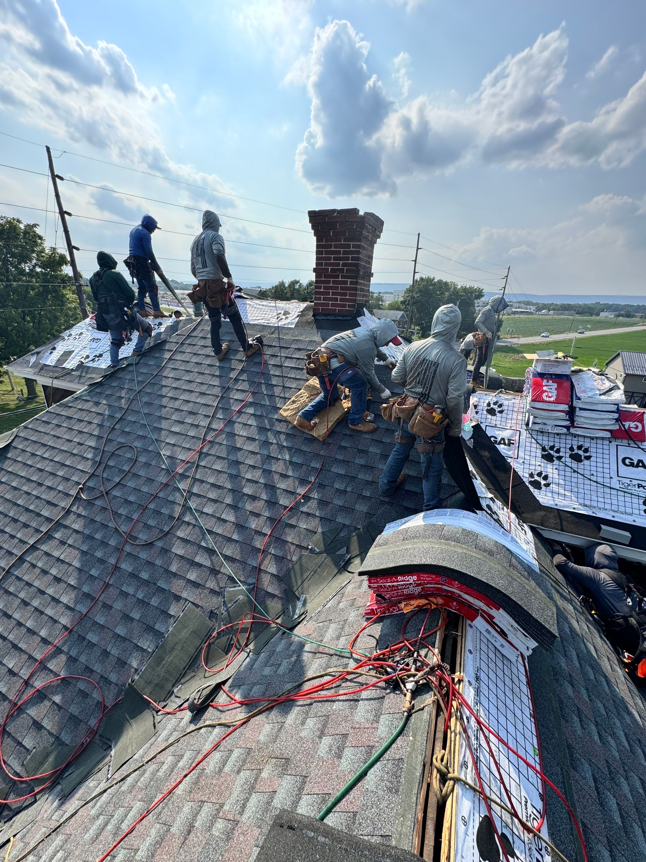 Slate Roof Removal  by Teflon Roofing