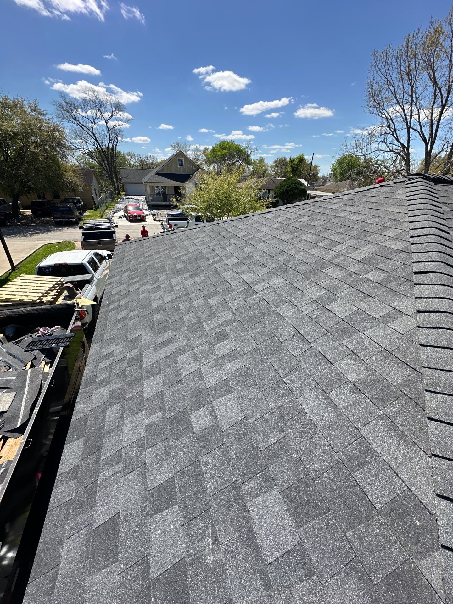 Project in Houston by Motion Roofing