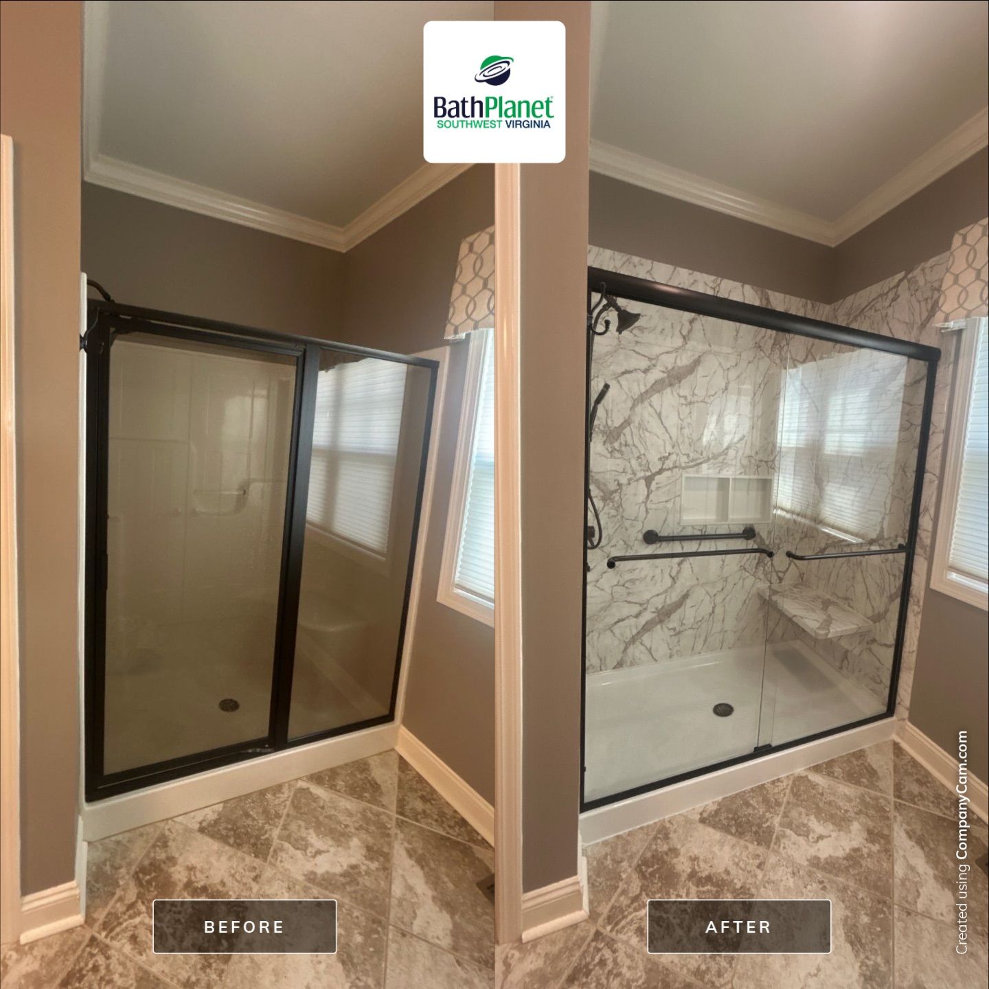 Shower Upgrade by BathPlanet SW Virginia