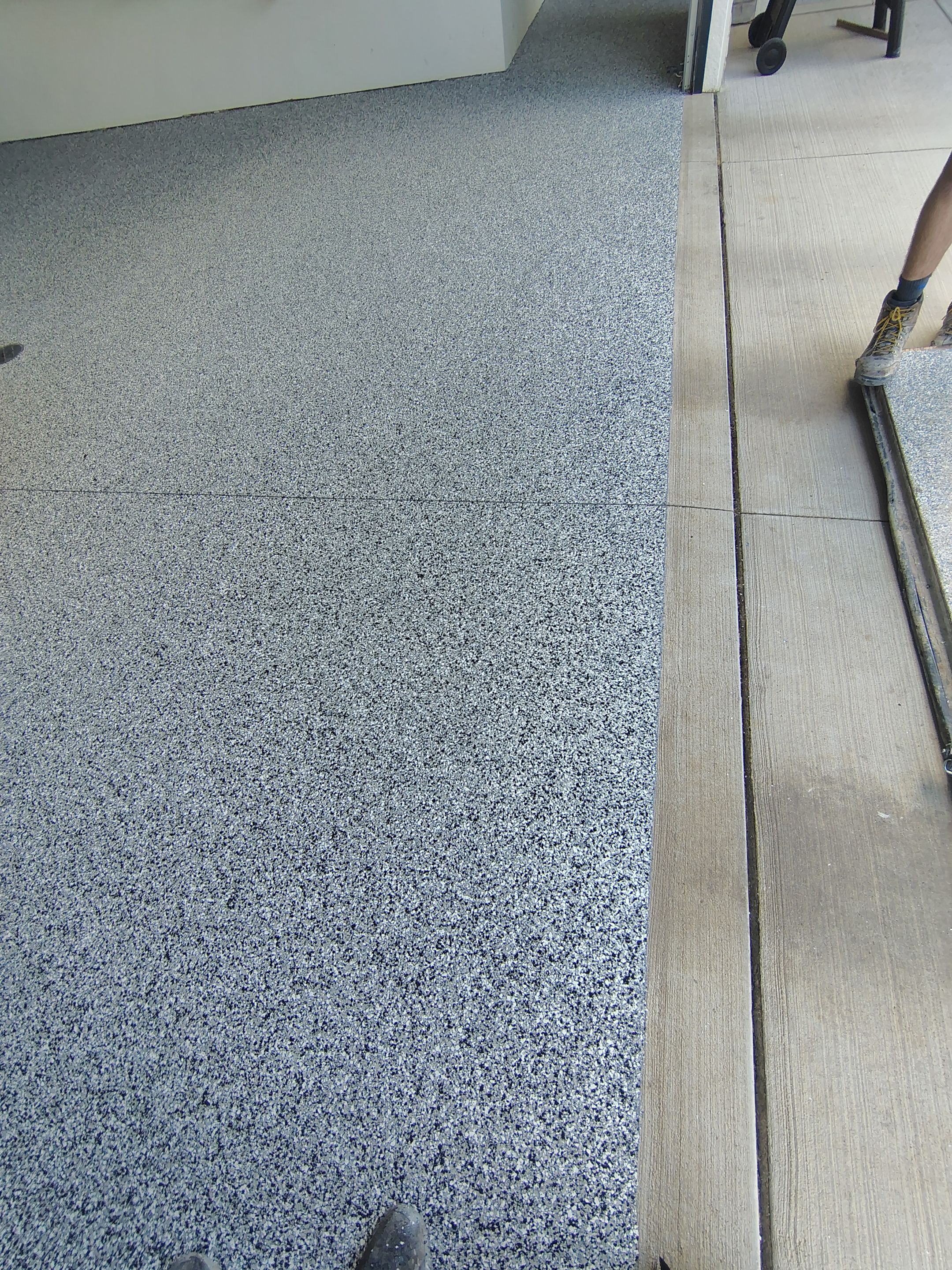 Dell Rapids Multi-Car Garage Concrete Floor Coating and Repair by Select Painting, Coatings & Garage Cabinets