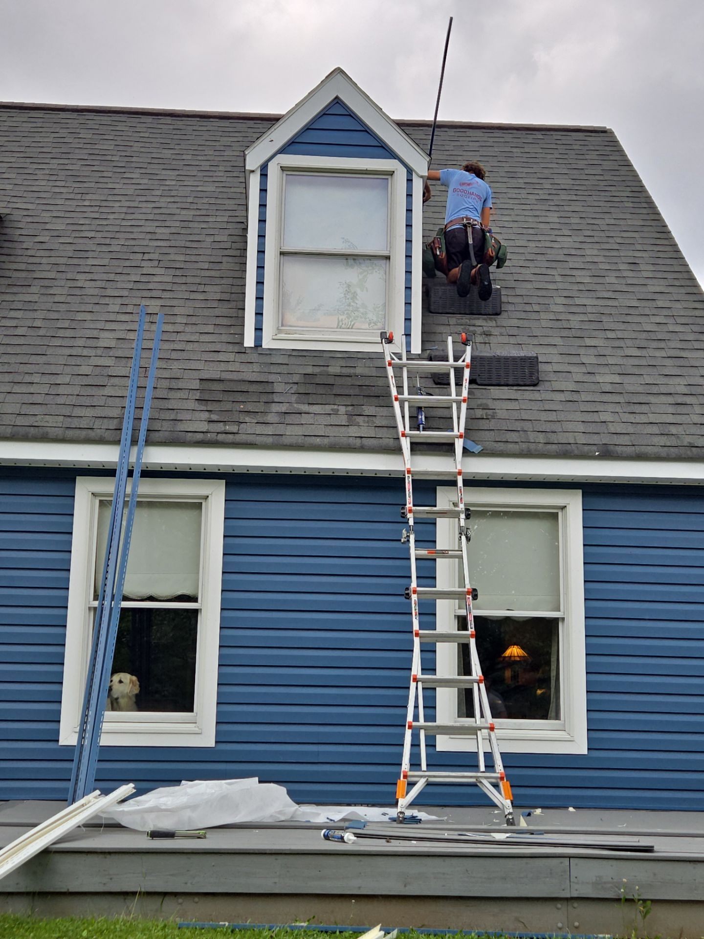 Chris Gallagher Siding Installation  by Good Hands Roofing