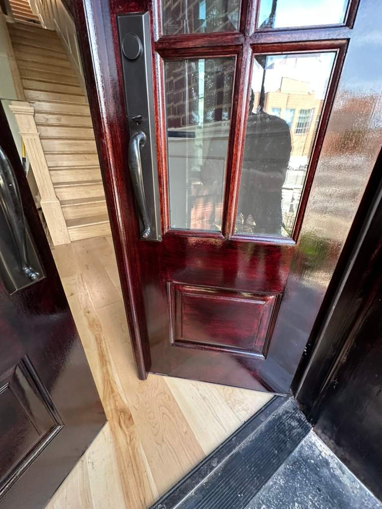 Historic Home- 100+ Year Old Wood Door Restoration by C & V PAINTING SERVICES LLC