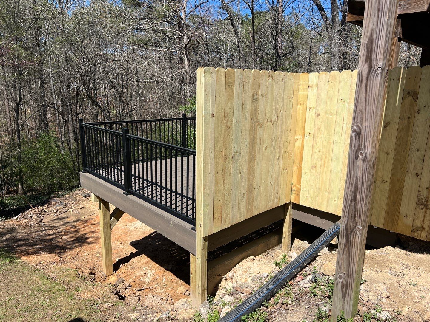 Southern Pines - Deck by Pillar and Pine