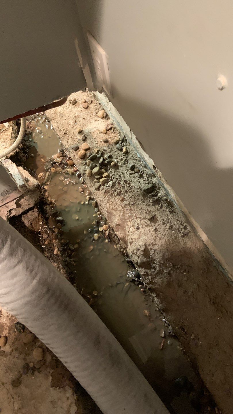 Solving a One-Wall Water Issue in St. Paul by Waterproofing Northeast