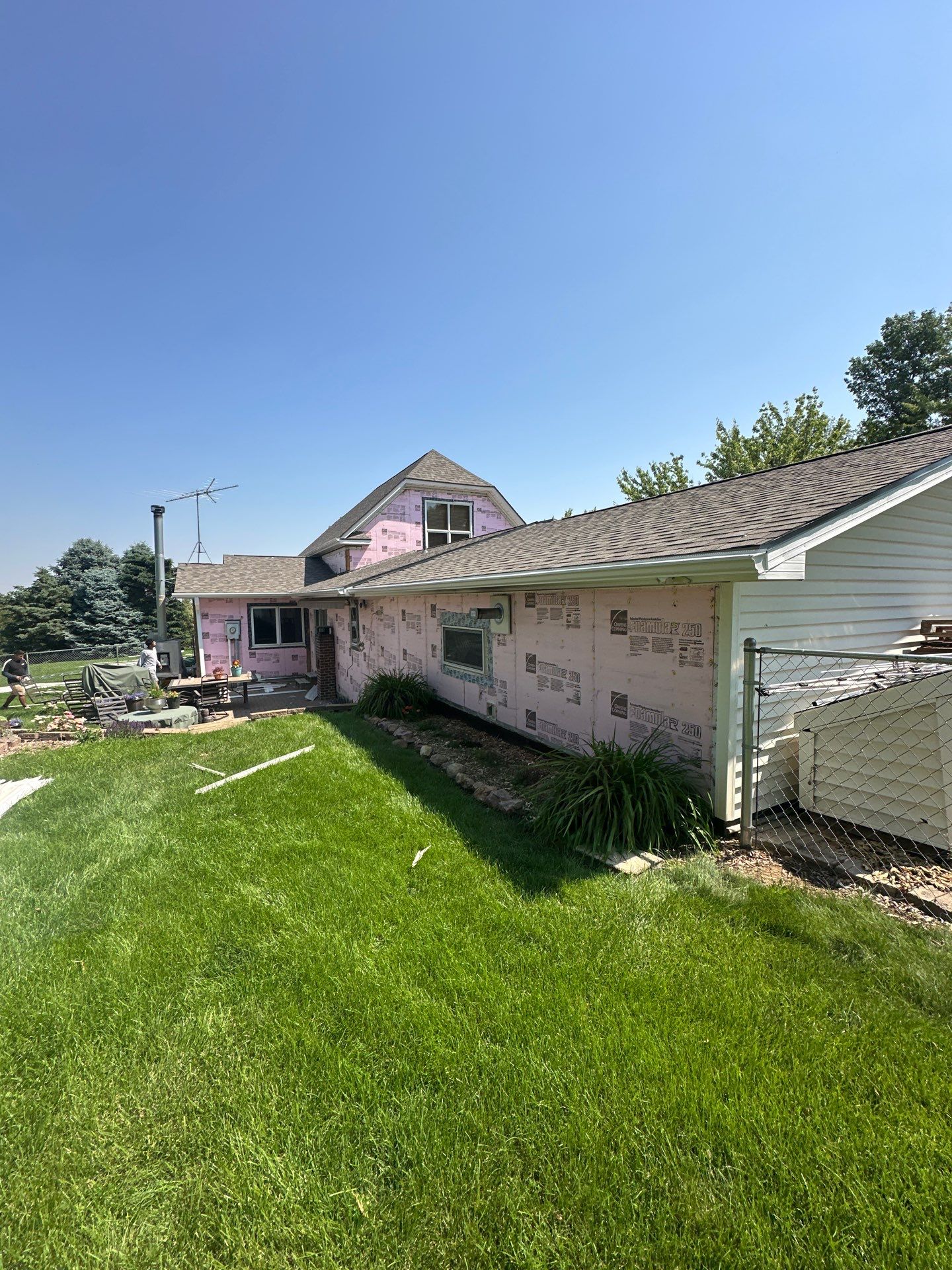 Residential Roofing Installation using Owens Corning Duration Driftwood by Lightning Exteriors