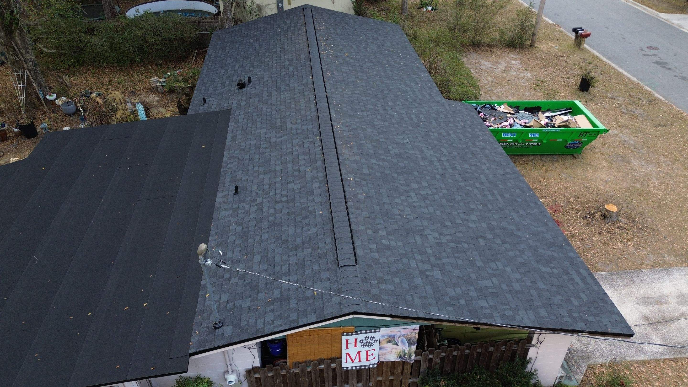 Gainesville shingle reroof by Brehm Roofing
