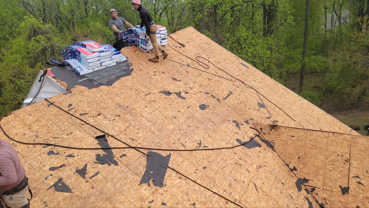 Roof Installation using GAF Timberline HDZ by ExteriorPros