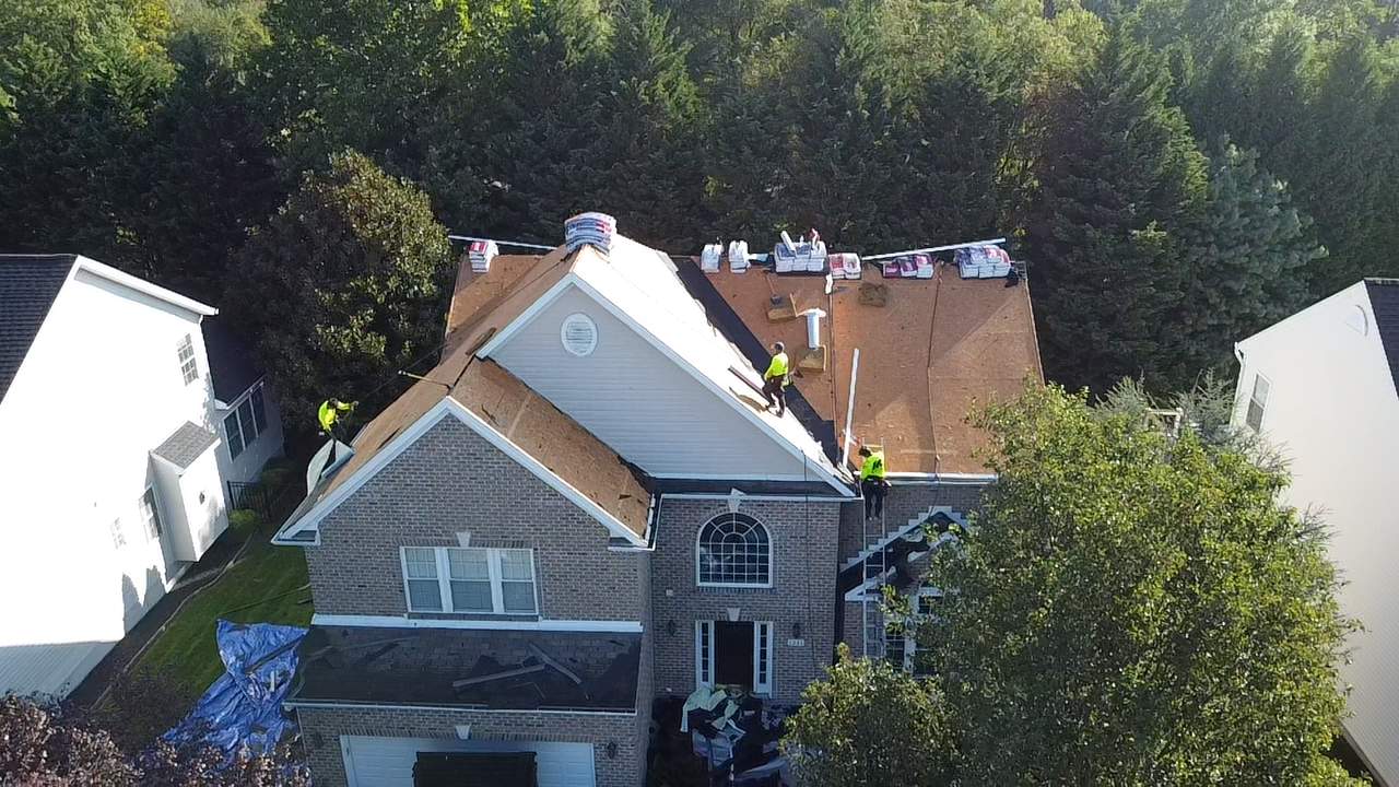 Residential Roofing Installation using GAF Timberline HDZ by Matter Roofing & Construction
