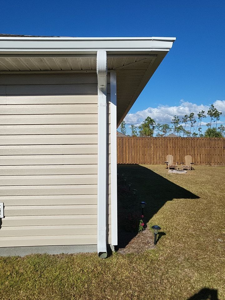 Gutter Installation using White K-Style Gutters by Gutter Professors