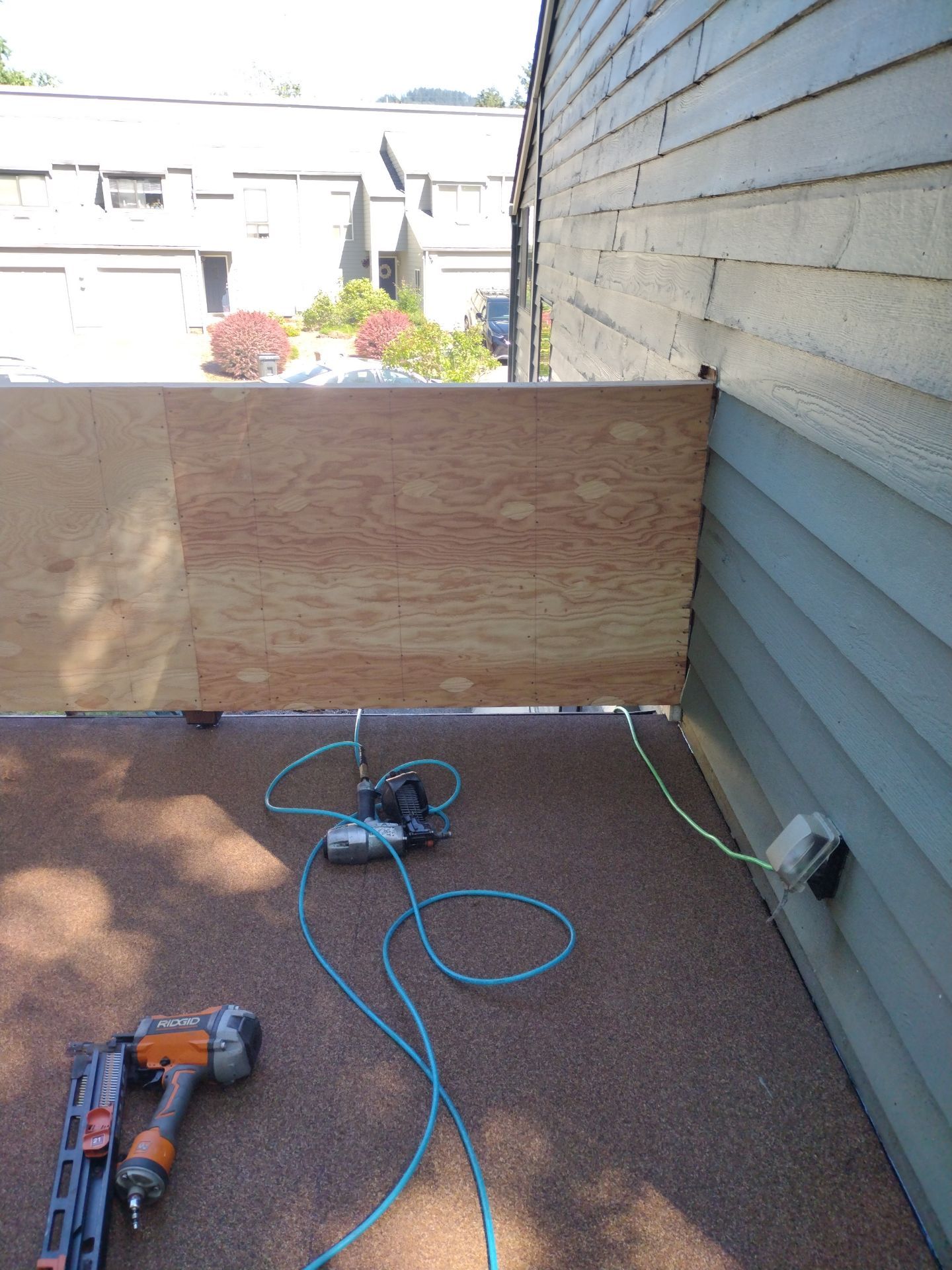 Certainteed Flintlastic SA Cap Residential Deck Replacement  using by Orezona Building & Roofing Company, Inc.