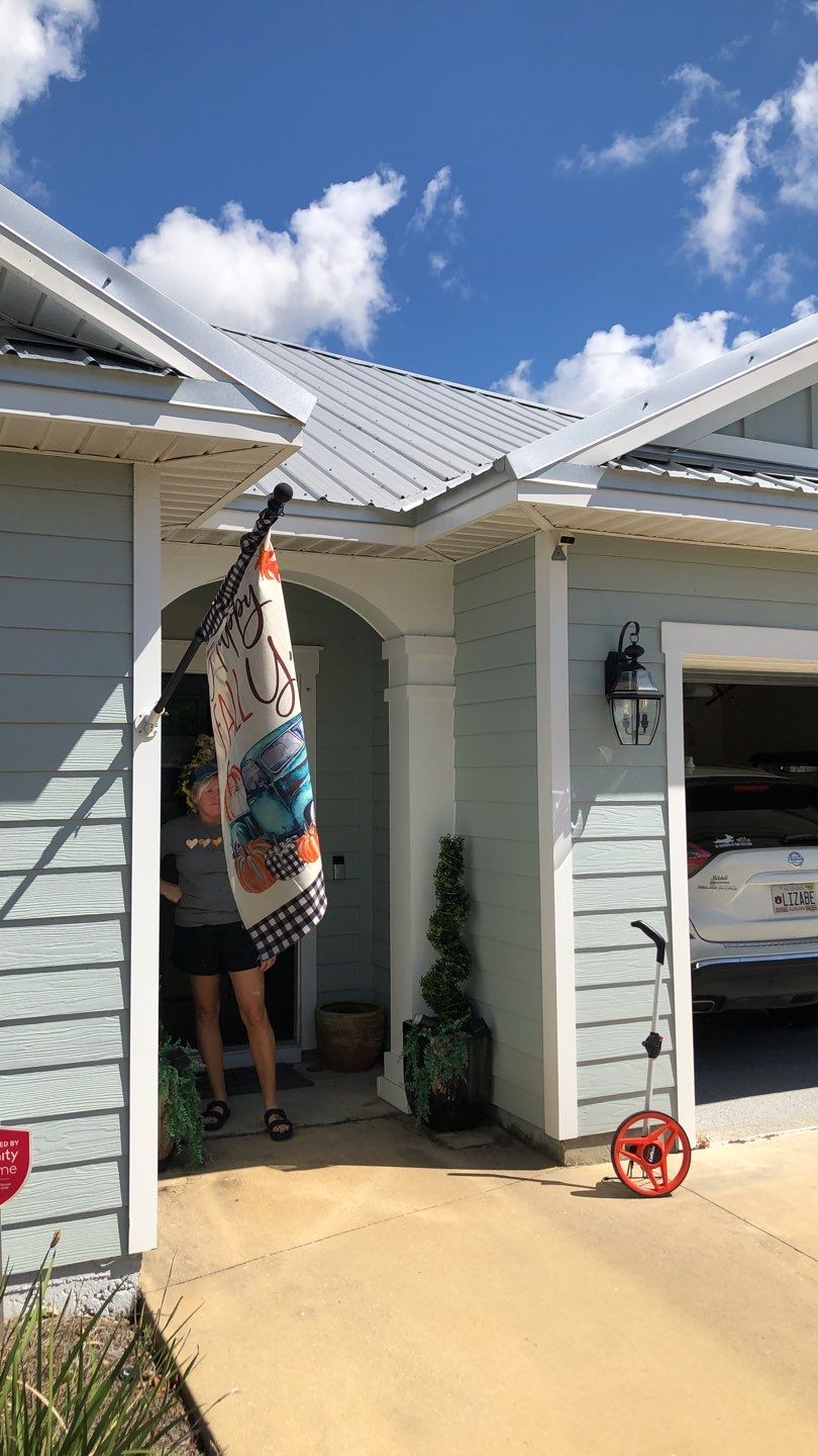 Seamless Gutter Installation using White K-Style Gutters by Gutter Professors