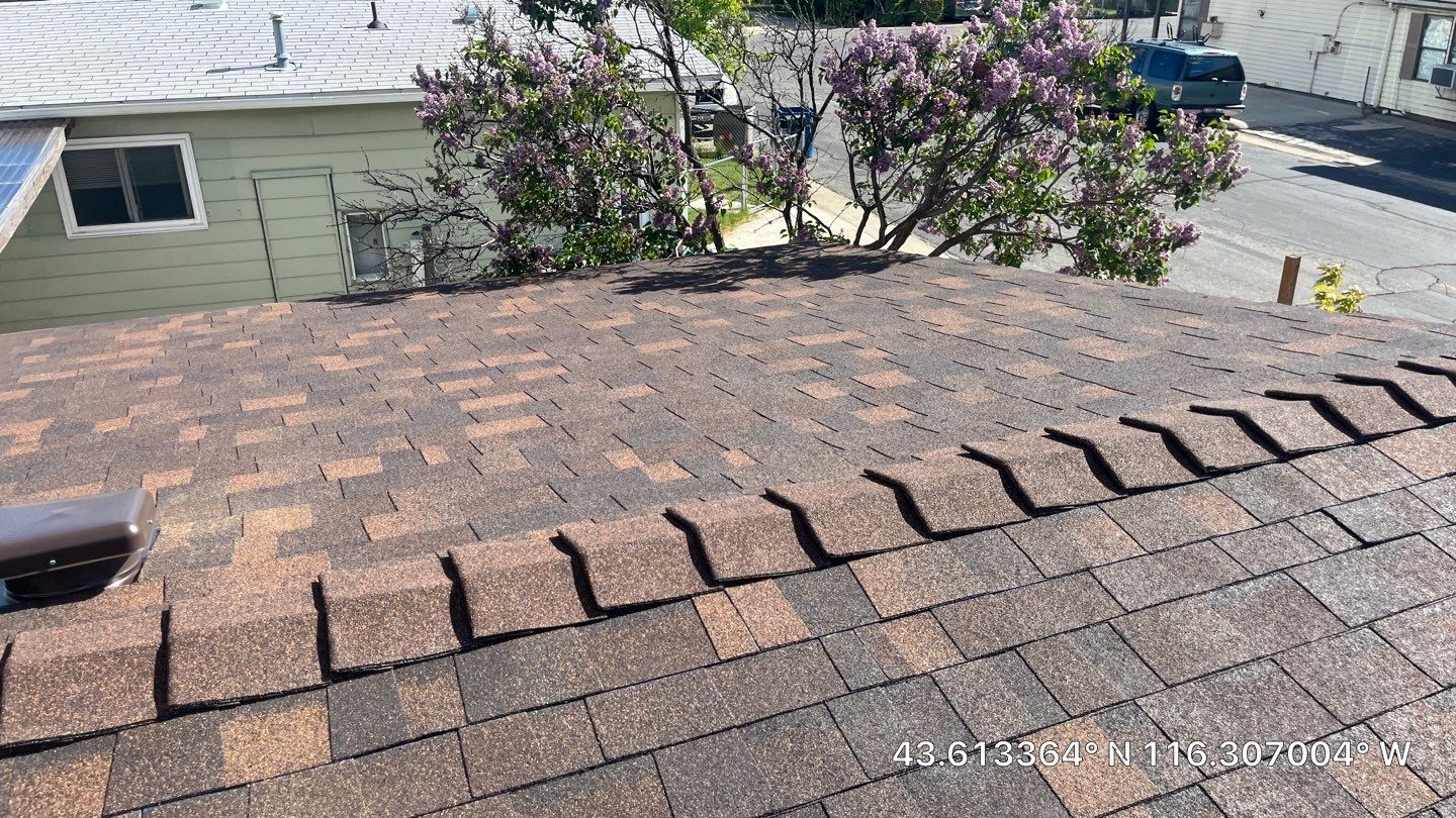 Roof Transformation in Boise, Idaho with Owens Corning Brownwood Shingles by ID Roofing LLC