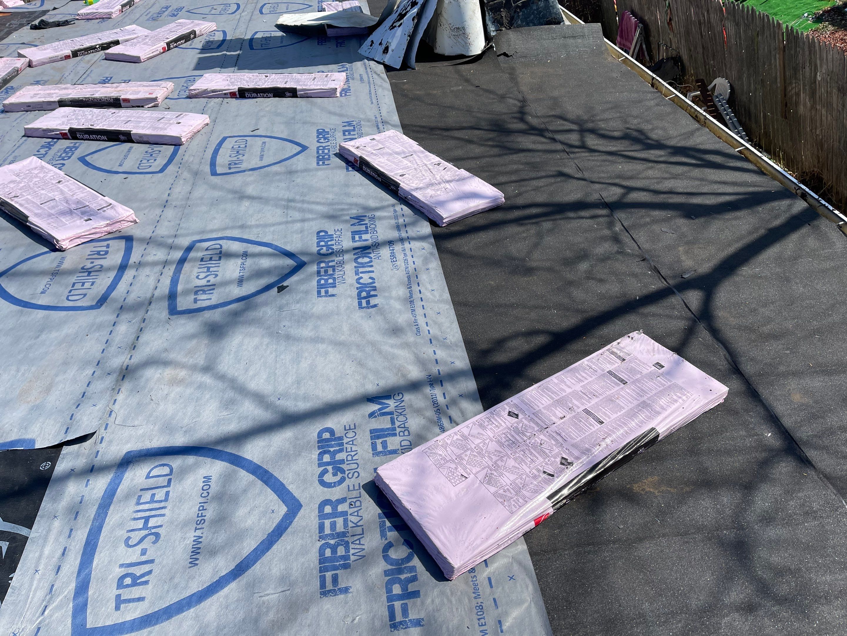 Residential Roofing Installation using Owens Corning Duration Quarry Grey by JNR Roofing LLC