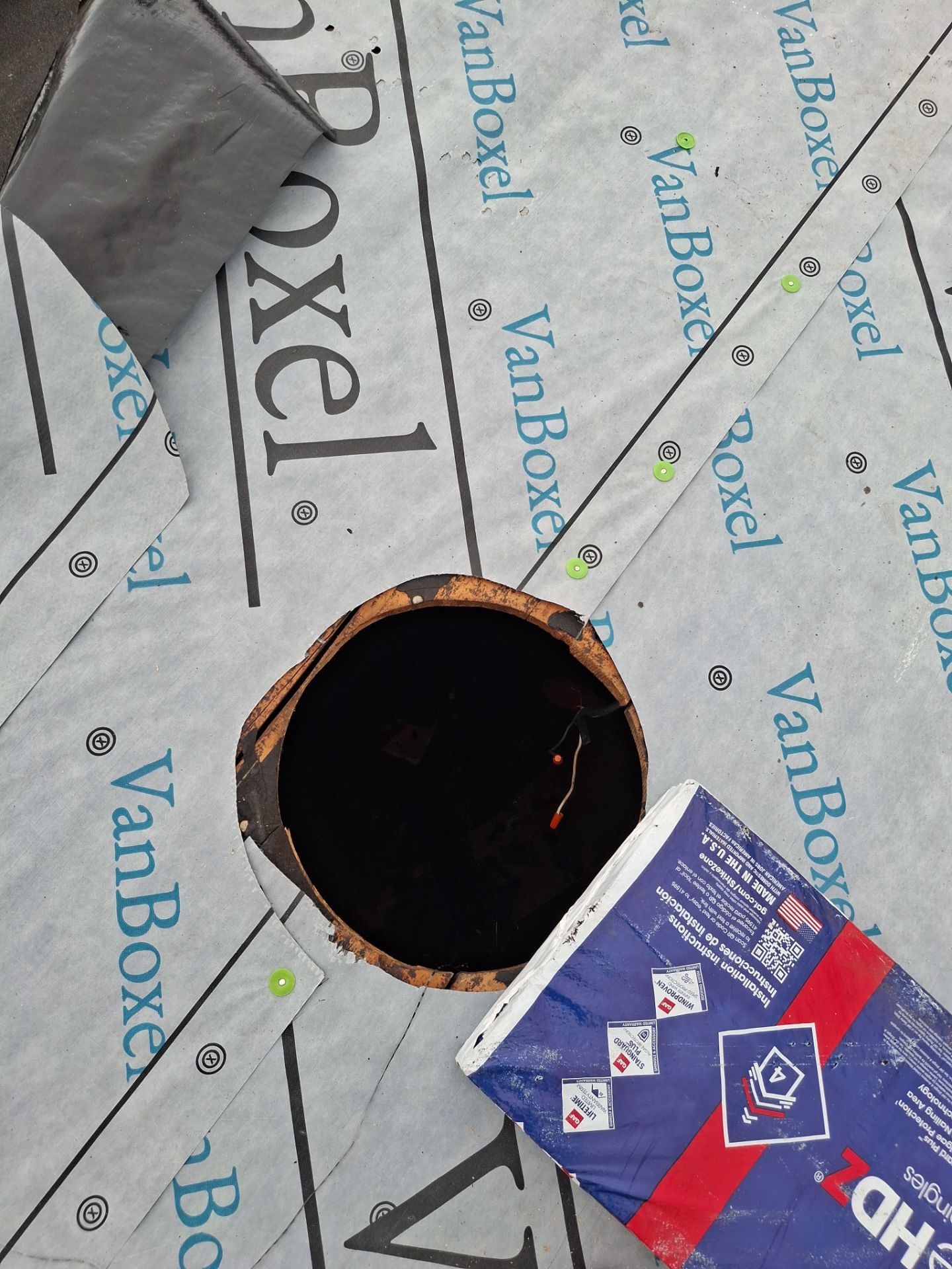 Residential Roofing Installation using GAF TImberline HDZ Hickory by Rainstoppers Roofing