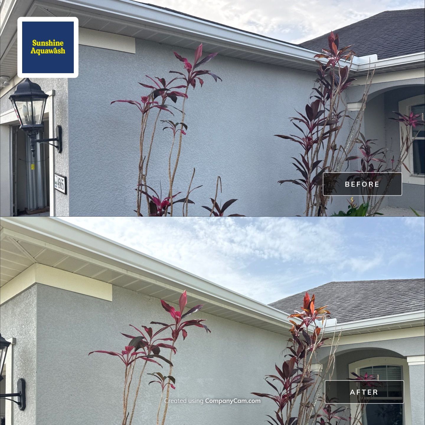 Pre-Sale Exterior Cleaning – Forest Creek Community, Parrish, FL by Sunshine AquaWash
