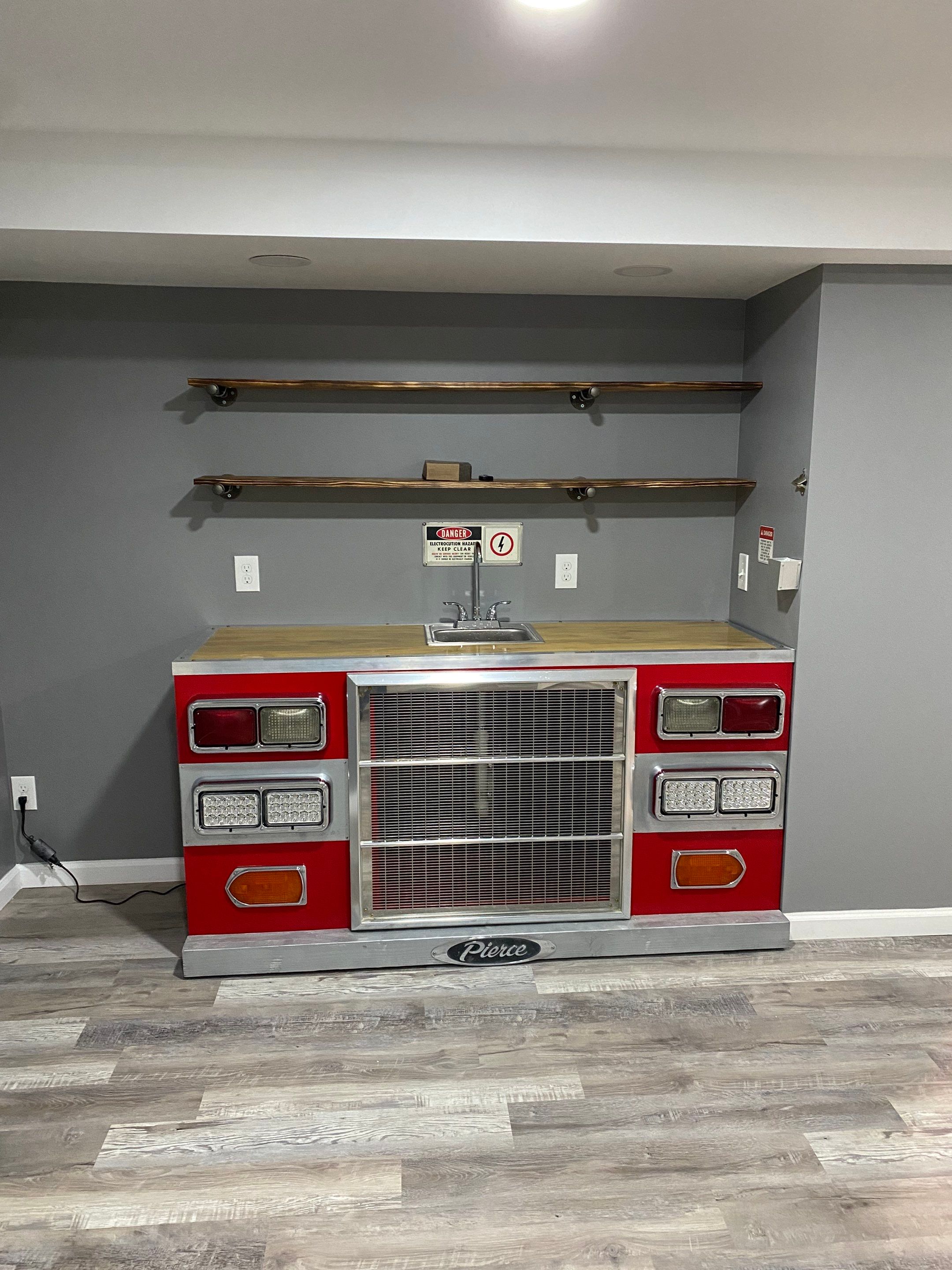 Complete Basement Buildout by The Smet Companies, LLC