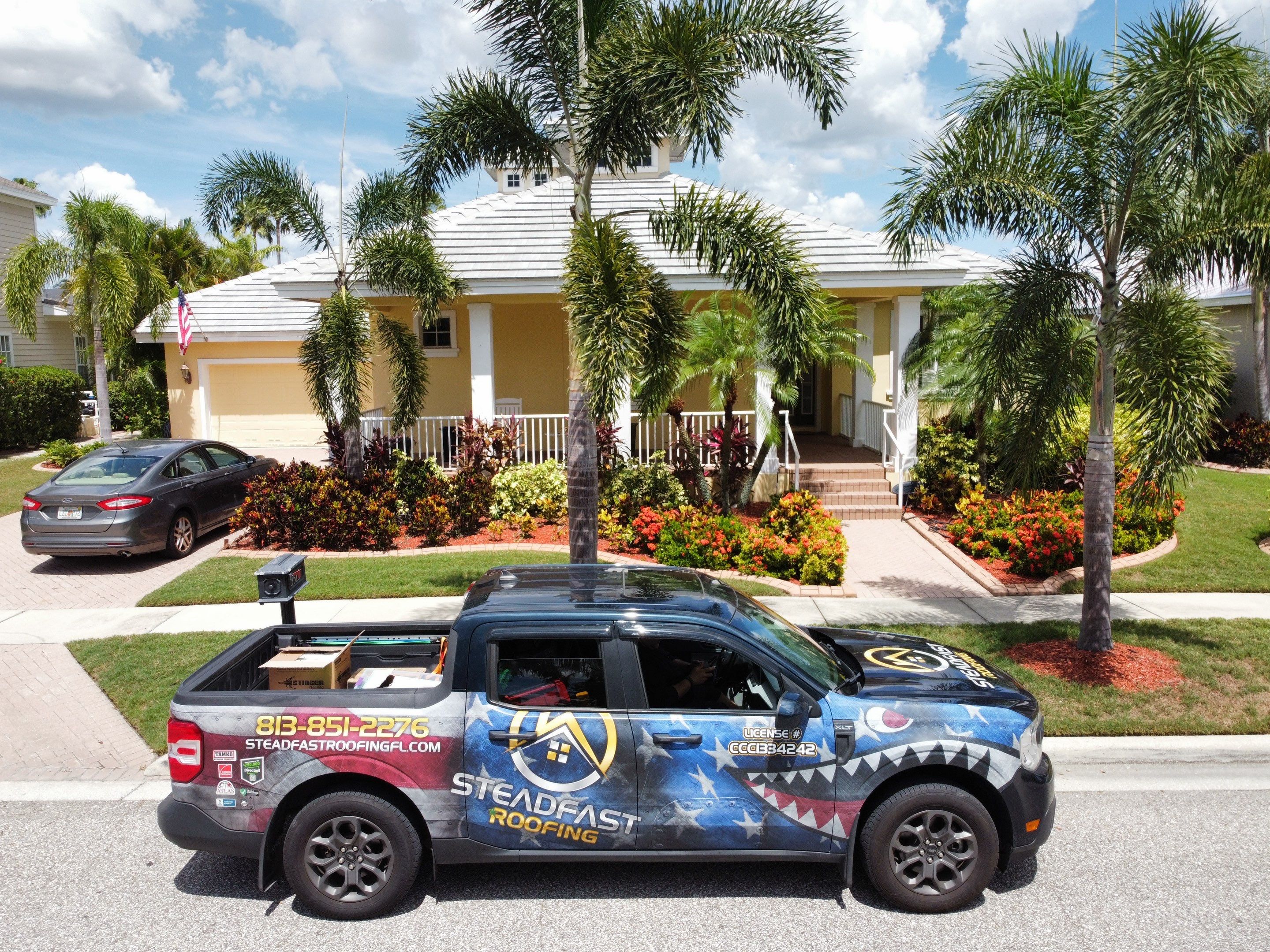 Roof Replacement in Apollo Beach, FL. by Steadfast Roofing