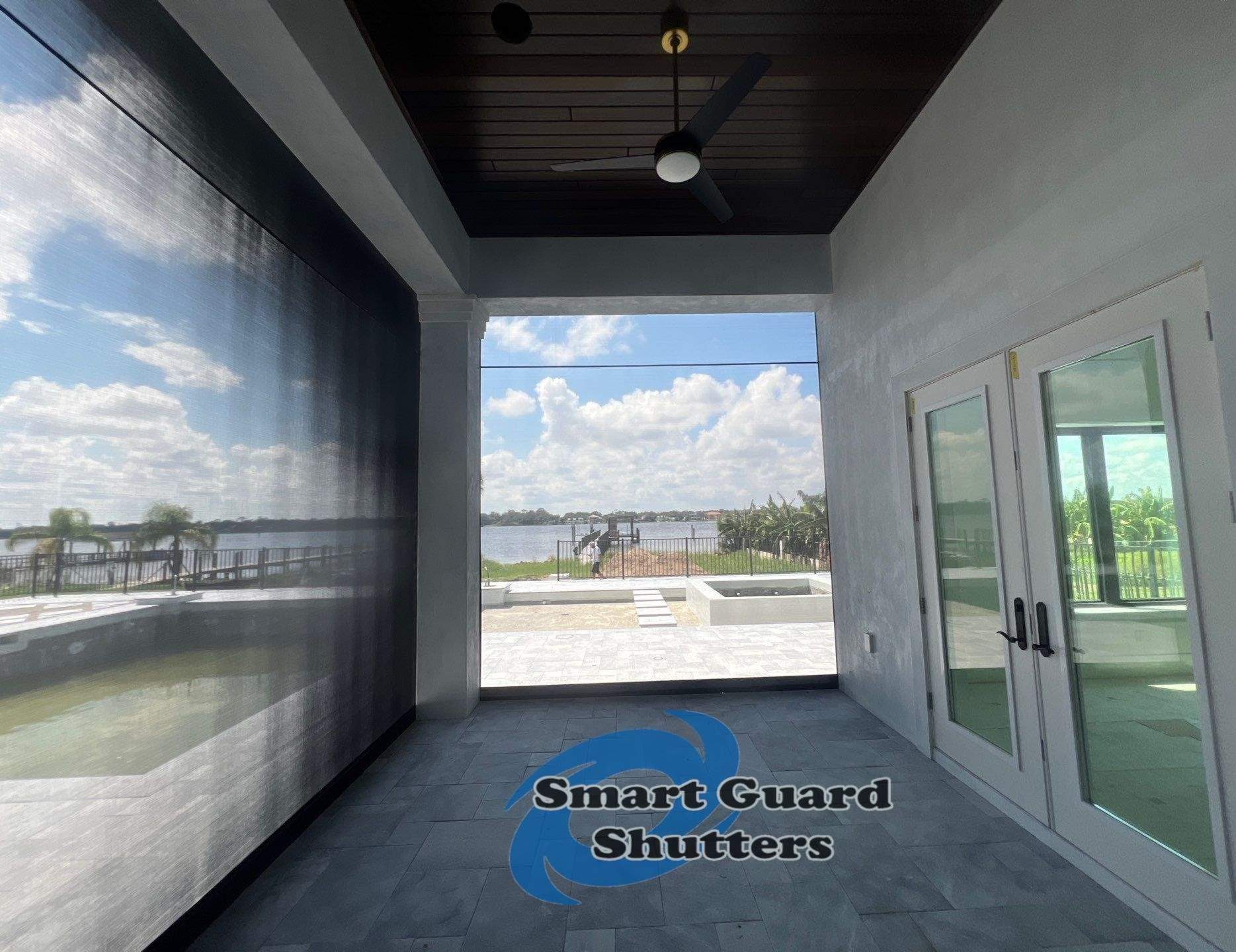 7 UltraShield Motorized Hurricane Screen by Smart Guard Shutters