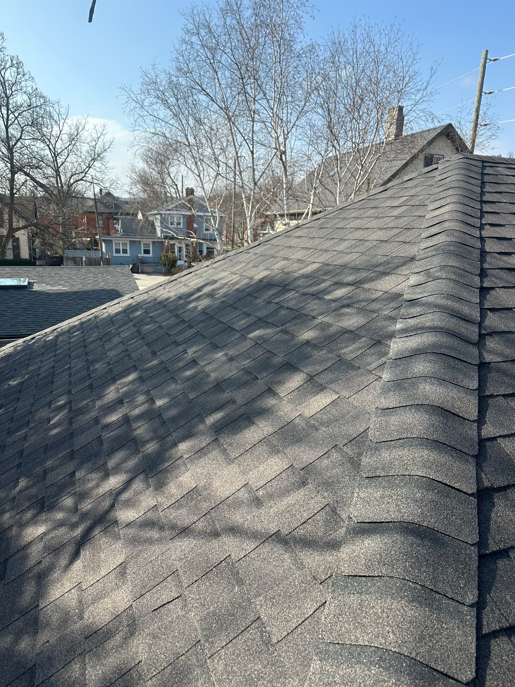 Project in Hamilton by The Roofing Crew