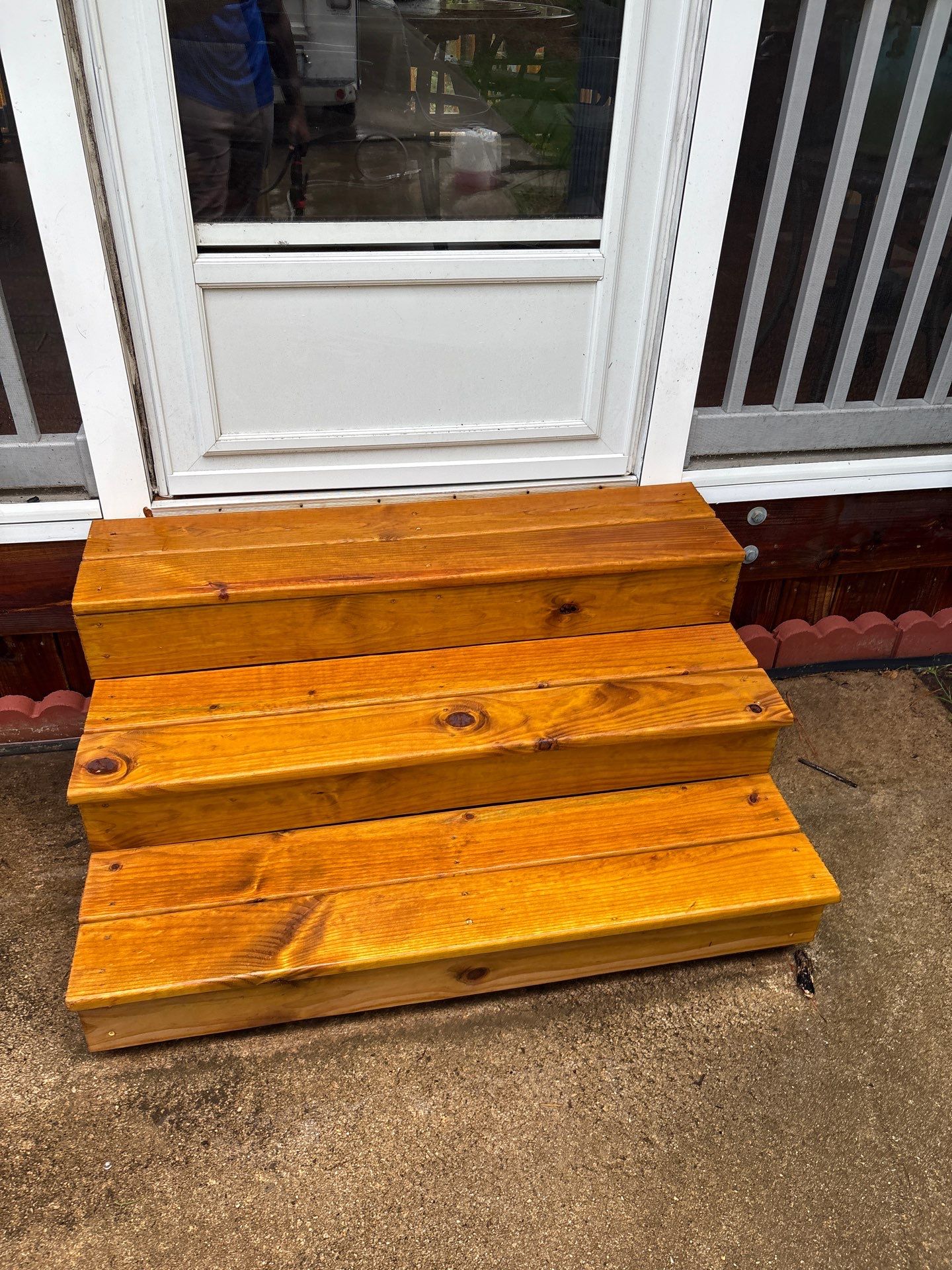 Wood Deck and Trim using Wood Sealant by DuraSeal