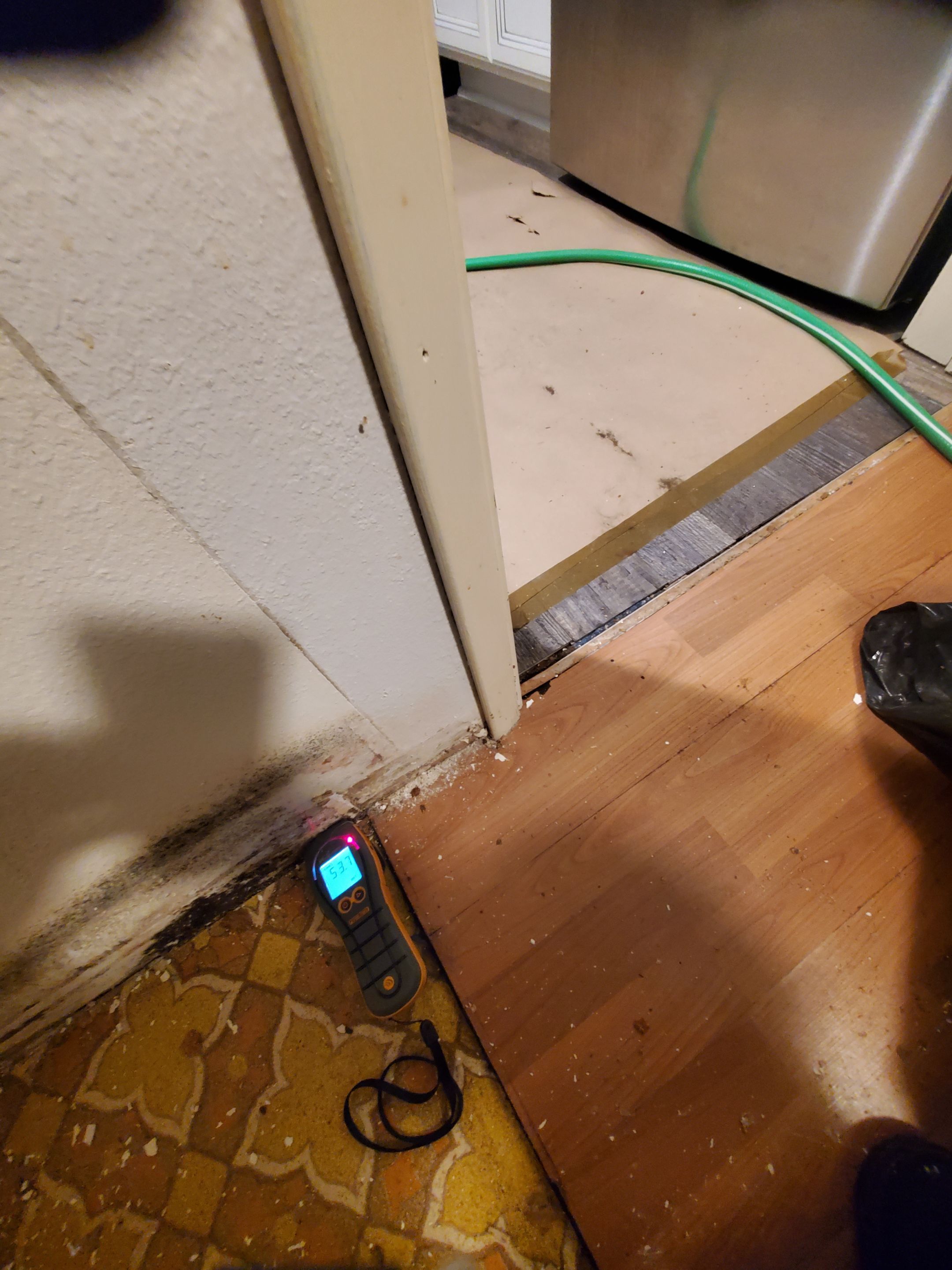 Water Damage using Air Movers by Construction Now LLC