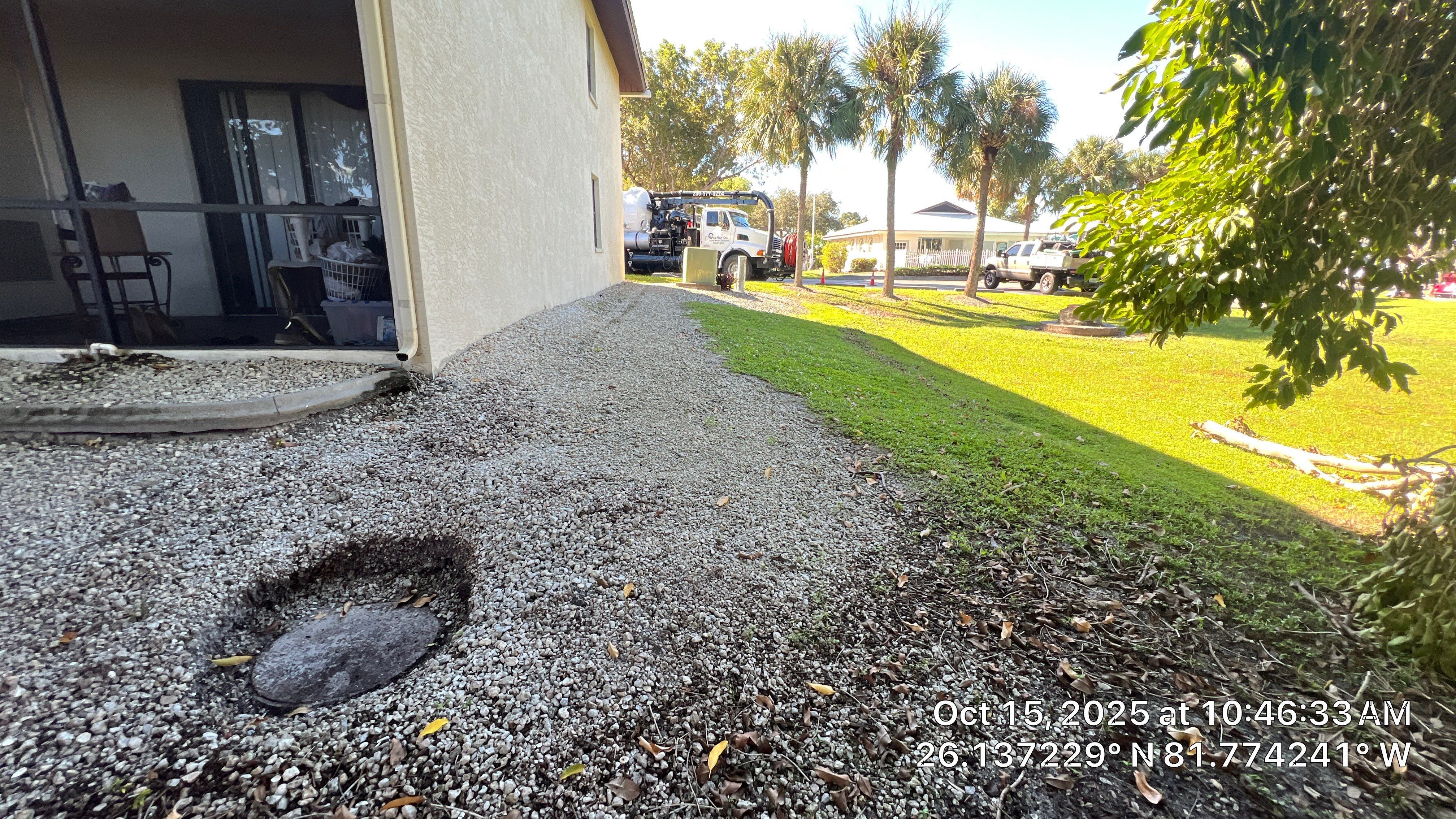 Naples Apartment Complex Culvert Cleaning by APS Power & Water