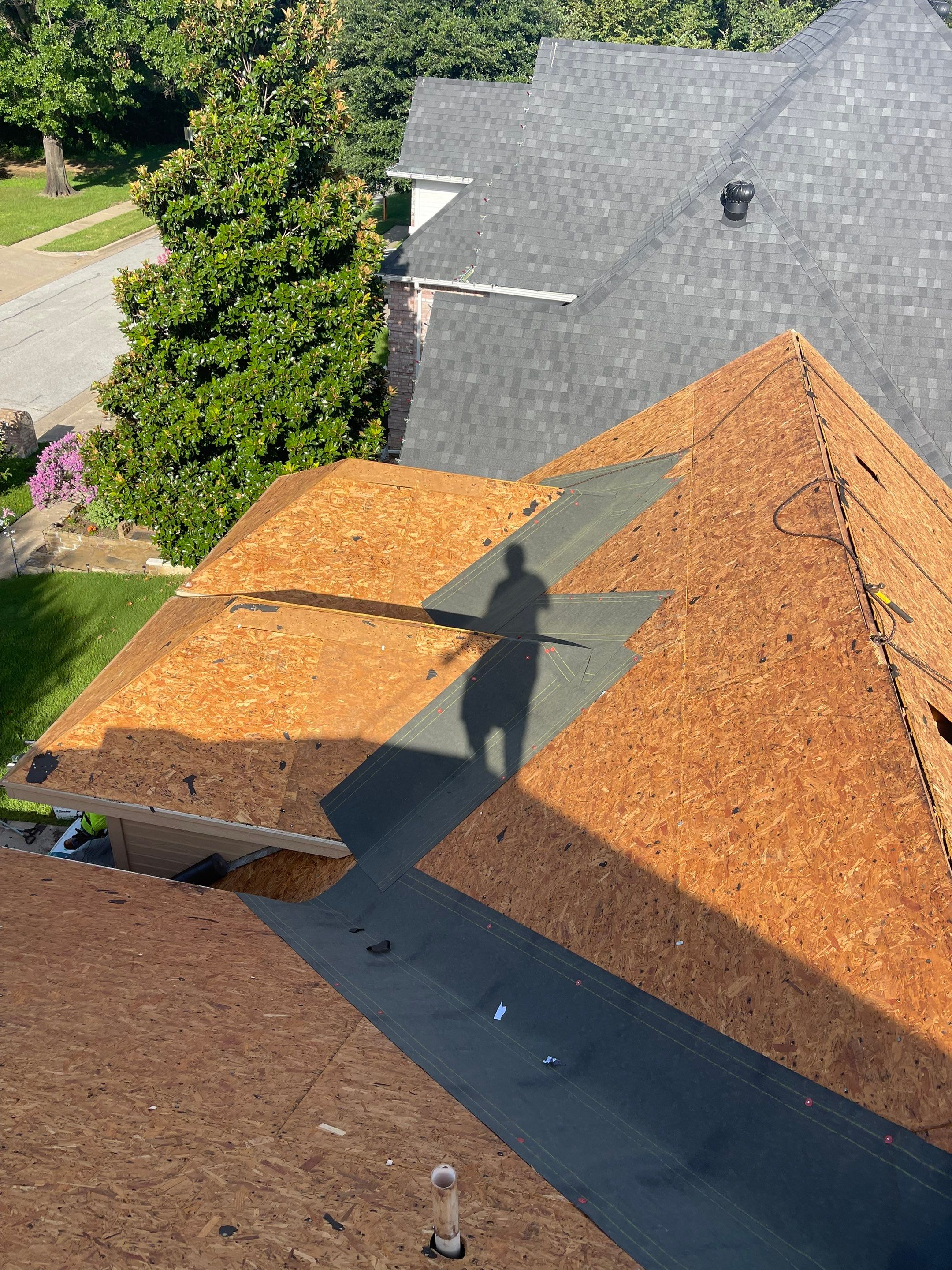Residential Roofing Installation using Malarkey Secure Choice Roof System by Harvey Roofing & Construction