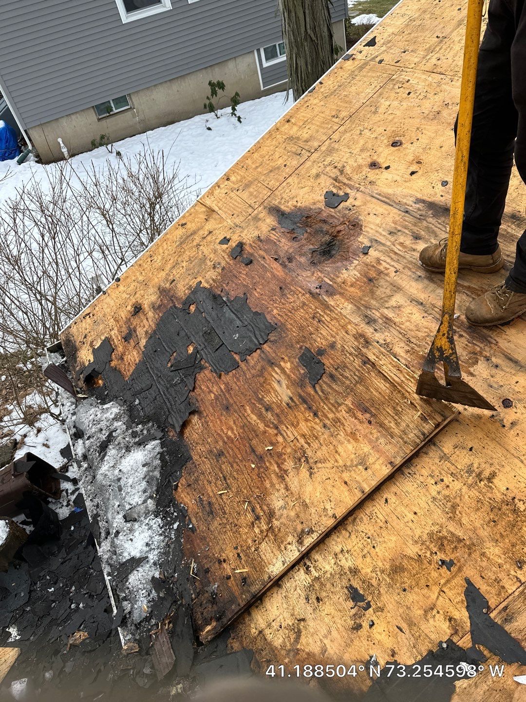 Residential Roofing Installation using Owens Corning Duration Estate Gray by A Plus Exterior