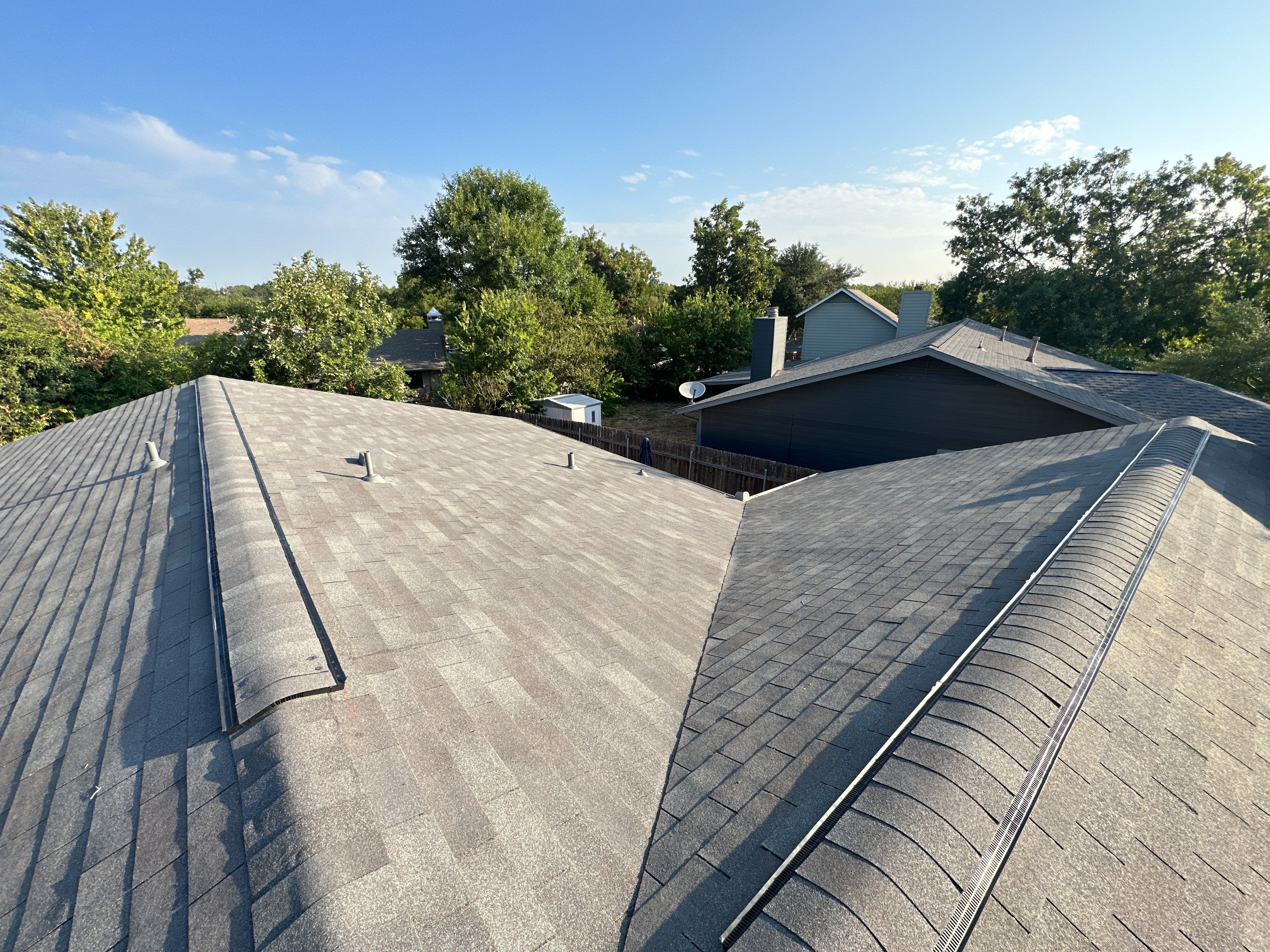 New Architectural Shingle Roof in Austin by Skywall Construction LLC