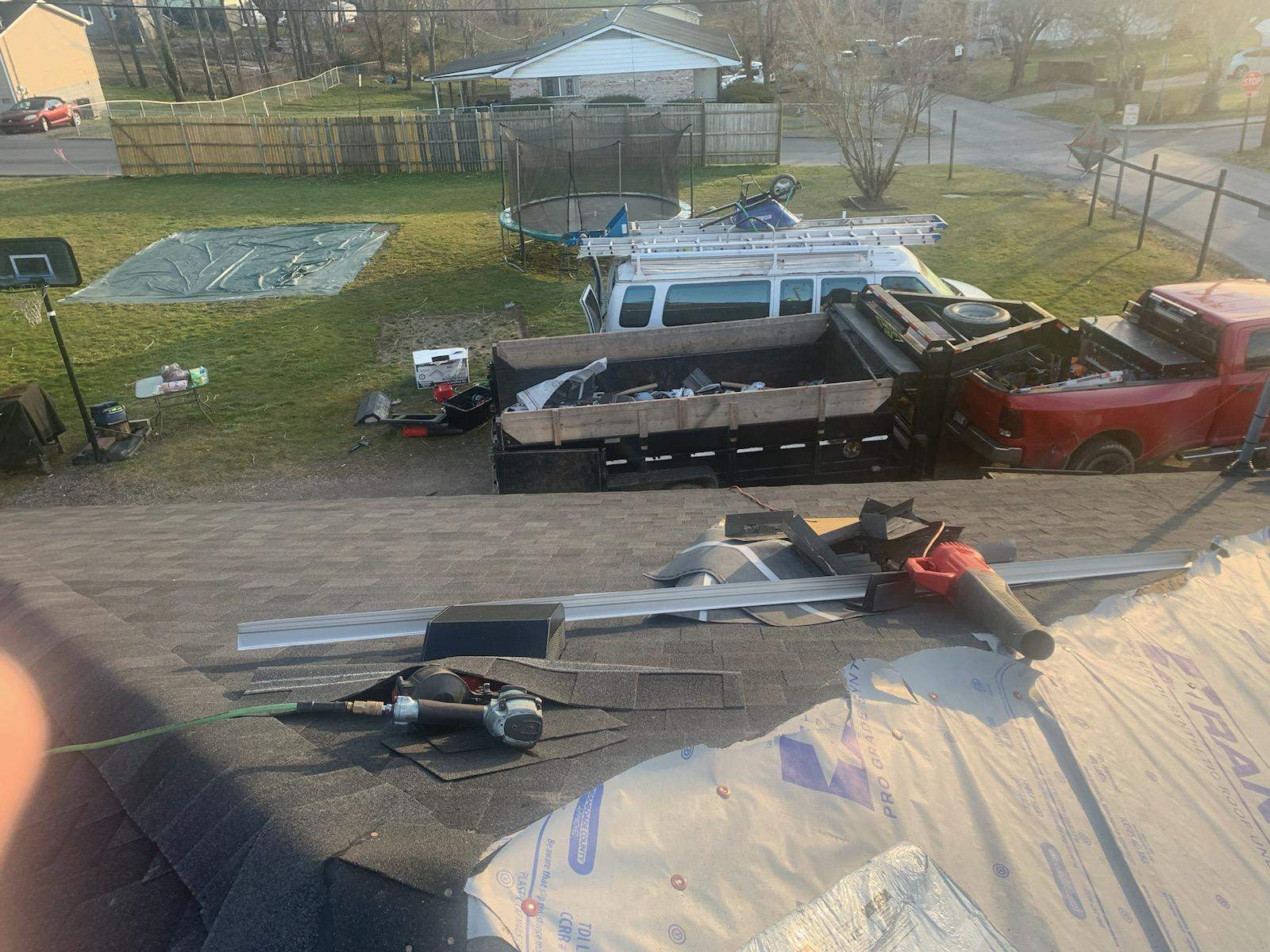 Residential Roofing Installation using Performance Shingles by Mr. Roofer