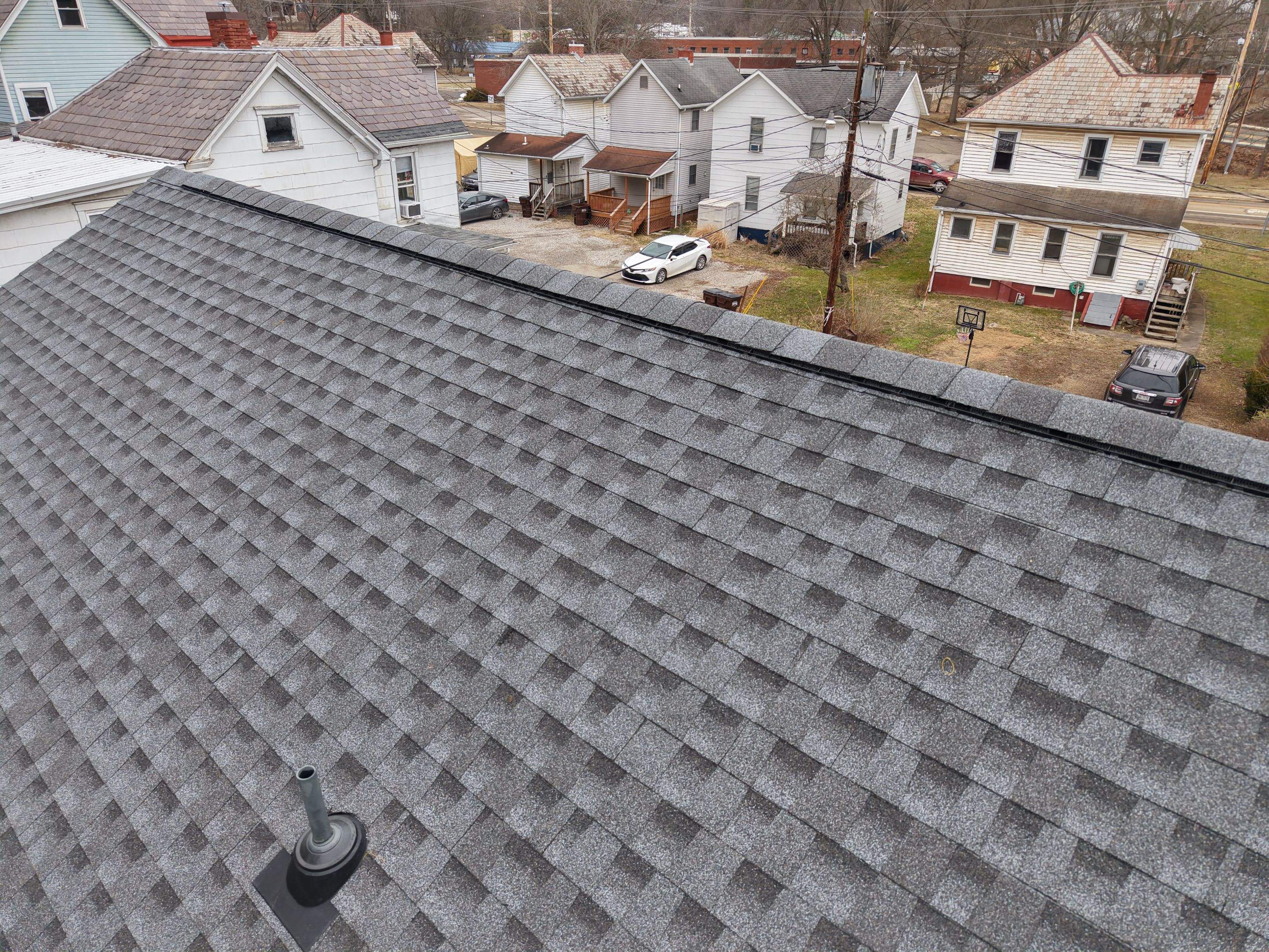 Residential Roofing Installation using GAF Timberline HDZ Pewter Gray by Rainstoppers Roofing