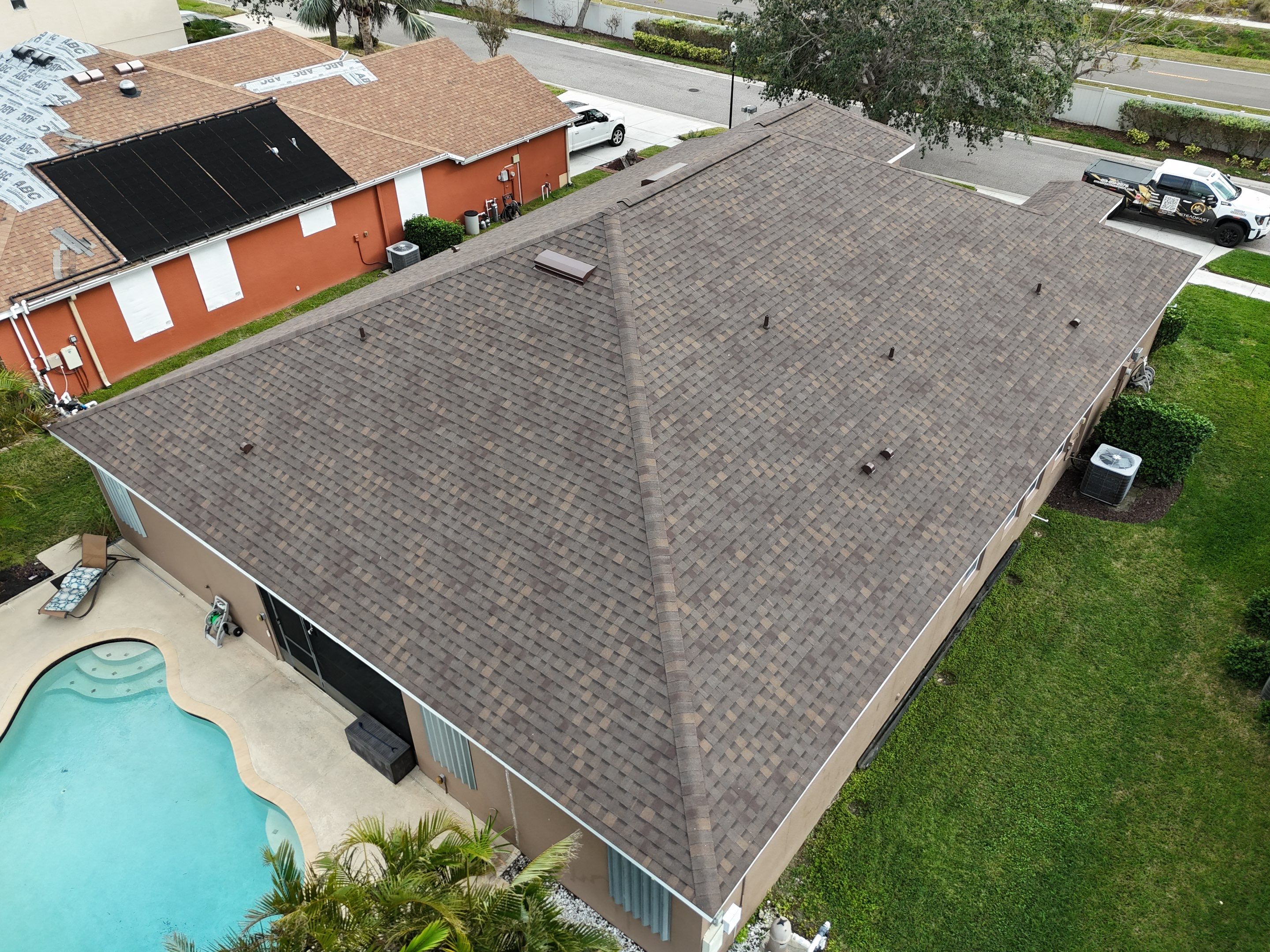 Roof Replacement in Ruskin FL. by Steadfast Roofing 