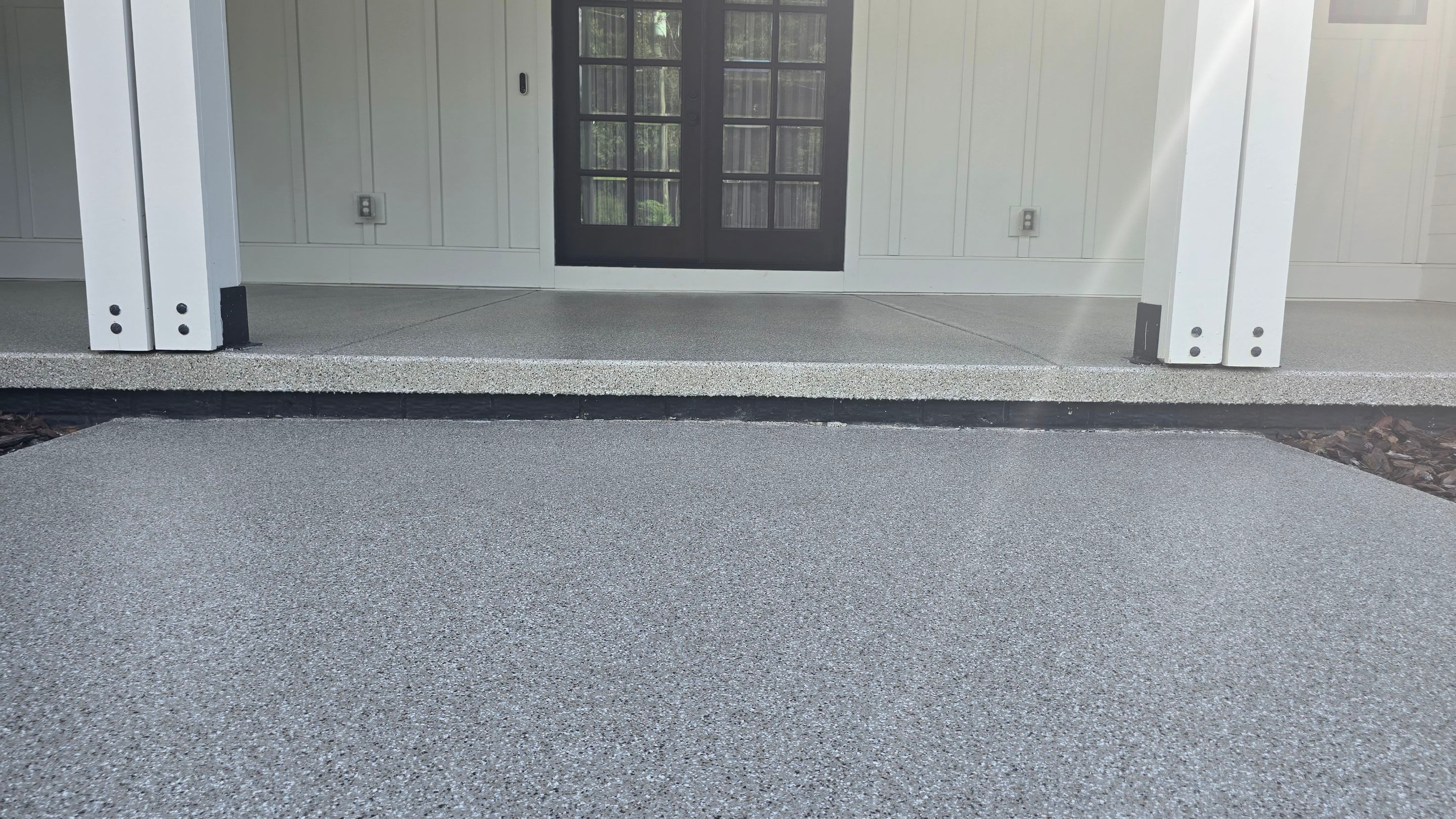 Front Porch using Creekbed by Elite Floor Solutions