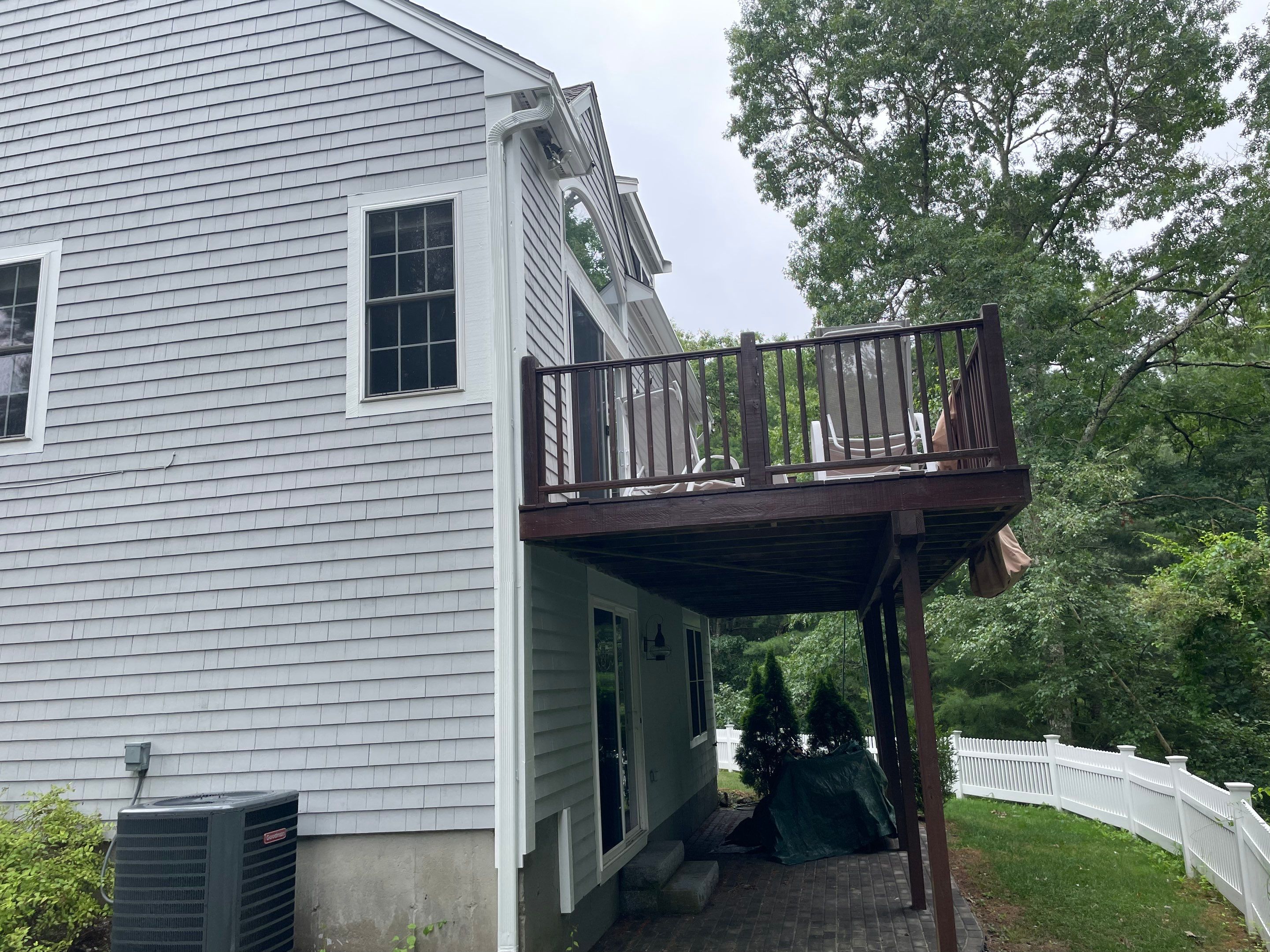6" K-Style Aluminum Gutters Installed in Bourne, MA by Gutter Pro Enterprises