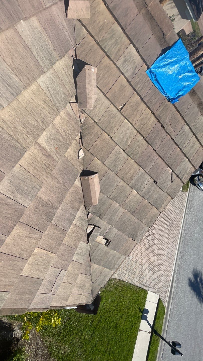 Residential Roofing Repair using Concrete Tile by Four Peaks Roofing