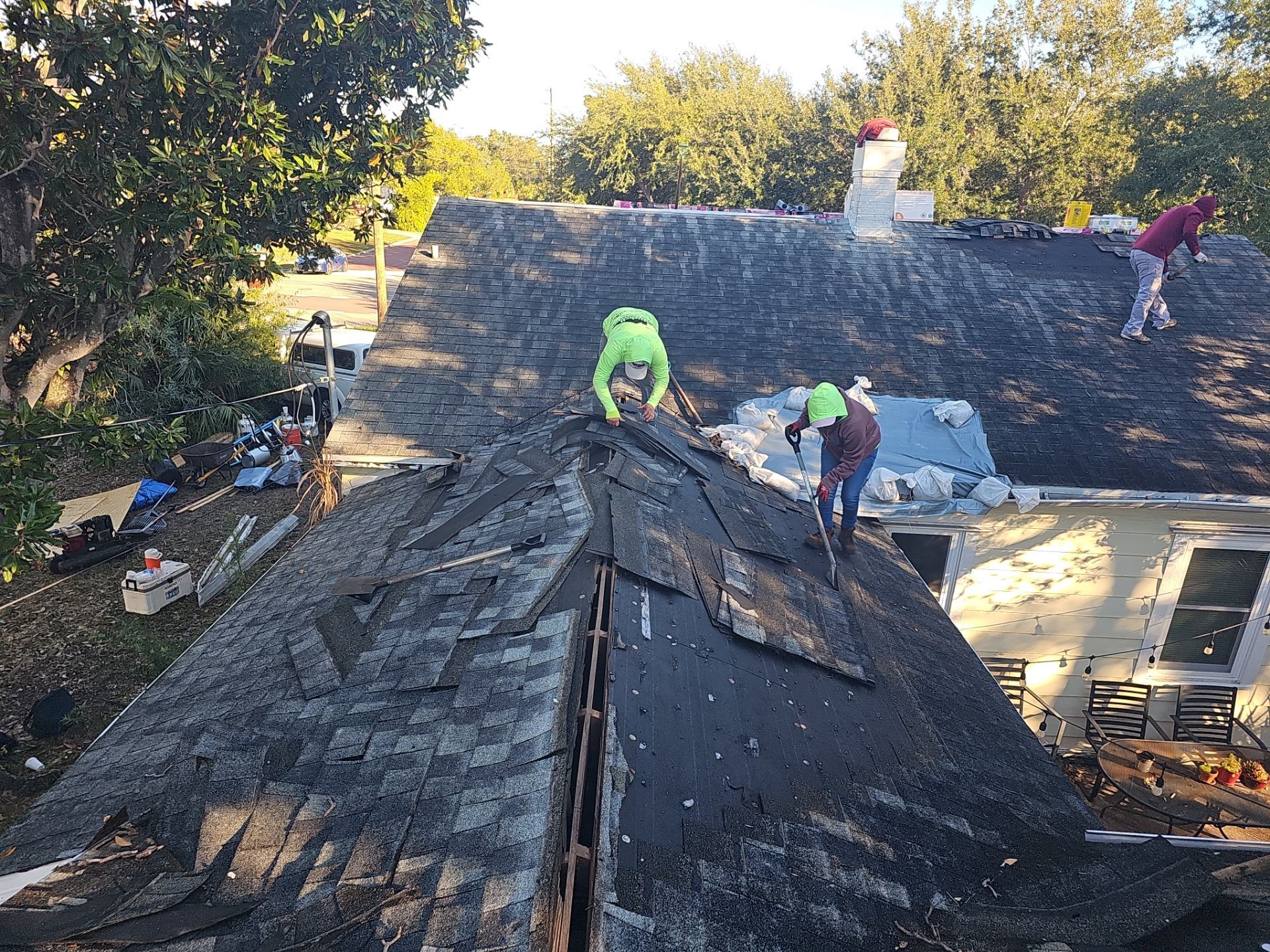 Project in St. Petersburg 33713 by Mitchell Roofing Company LLC