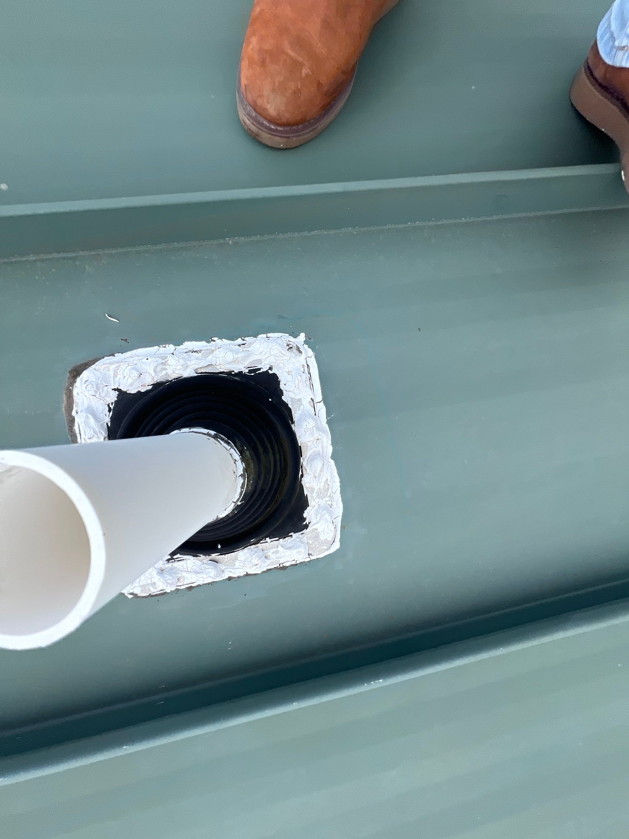 Hail Damage using Metal by Roof Repair Services LLC