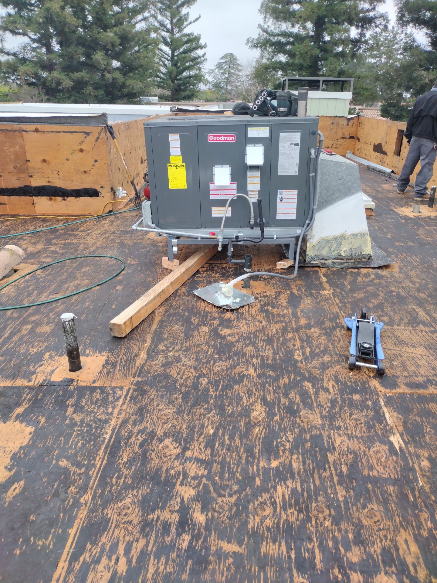 Residential TPO Flat Roofing - Fresno CA by Grandmark Service Company
