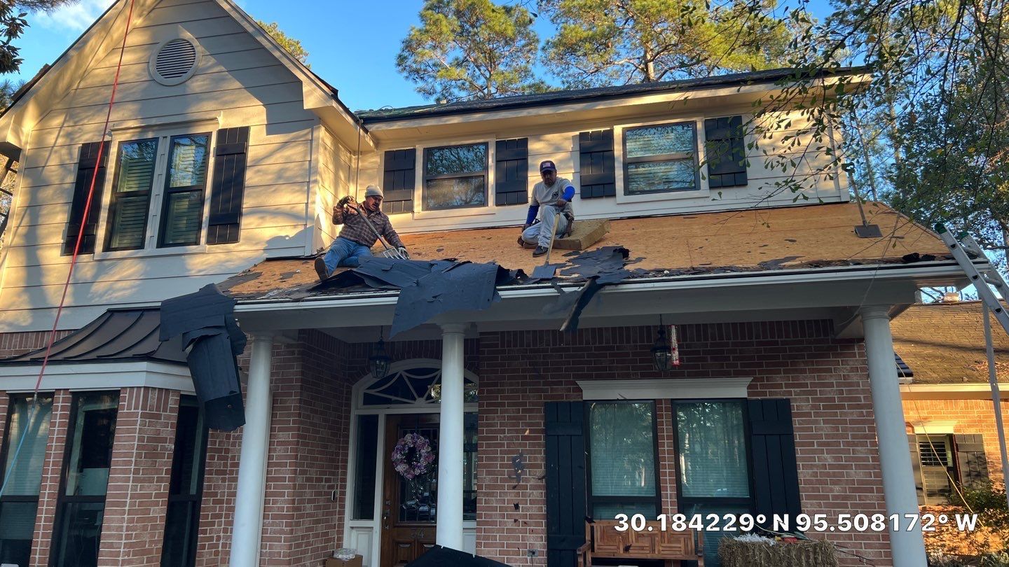 Residential Roof Replacement using Davinci Province Slate Shingles by Elite Roofing LLC