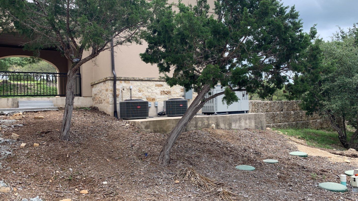 Cliffside installation for primary water source. by Hill Country Rain Water