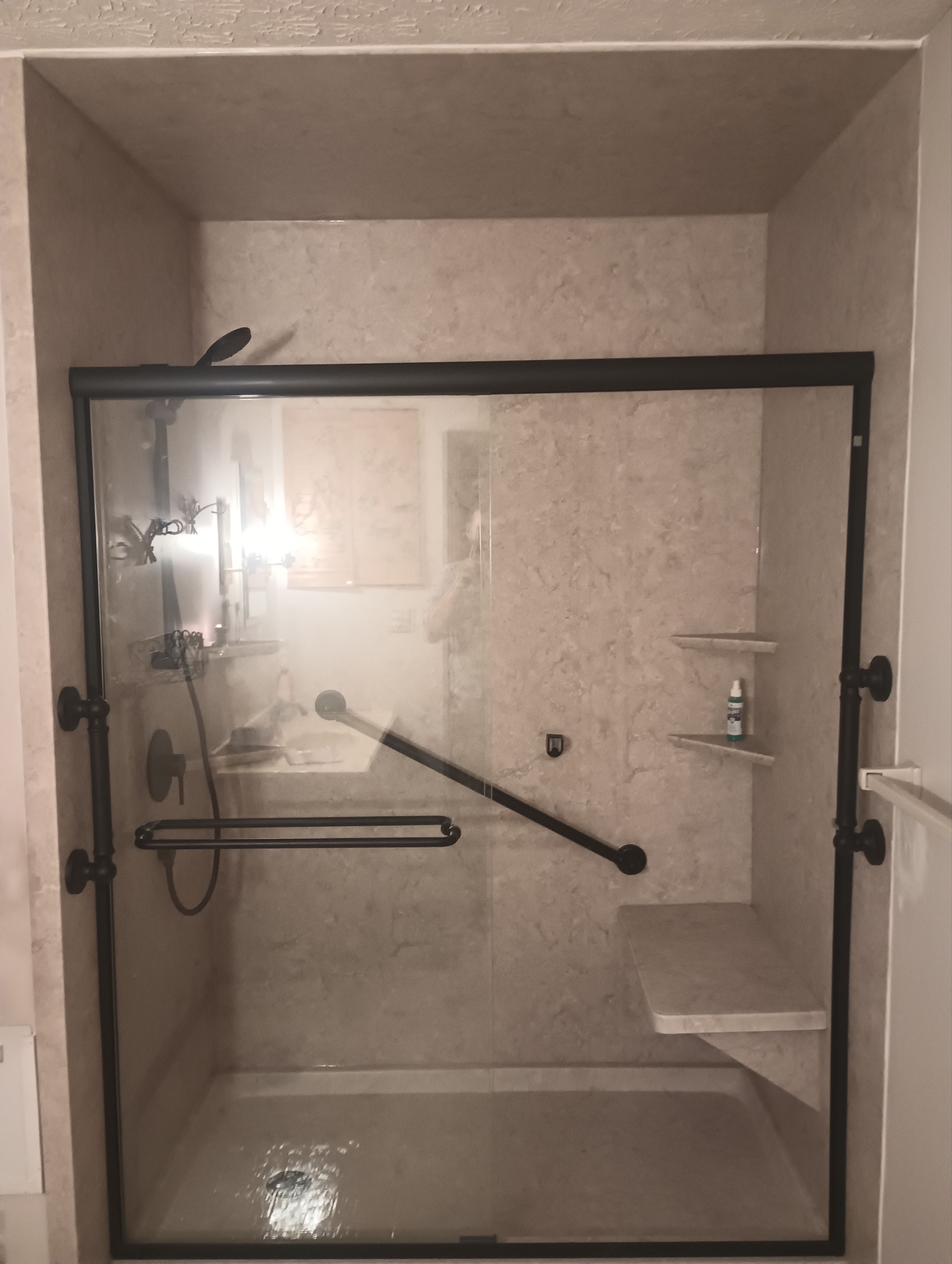 Tub to Shower Conversion using BCI Acrylic Shower System by Secure Construction Company Inc
