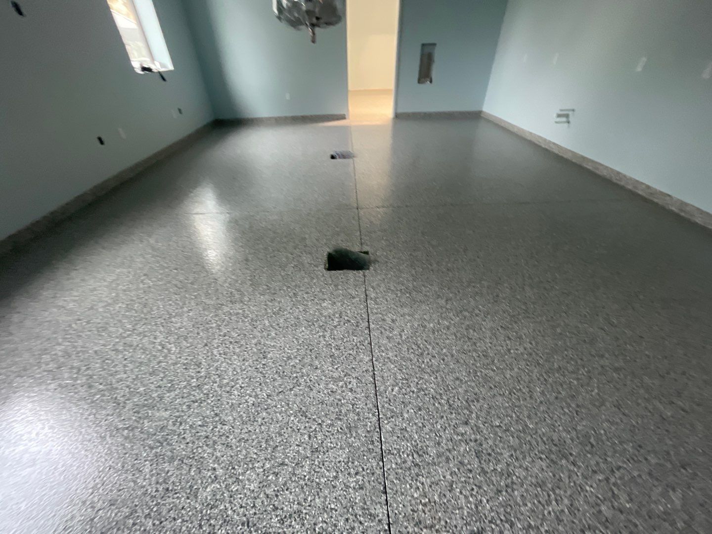 Hawthorne Library-Maker Space in Slatestone by Cross Creek Concrete Coatings