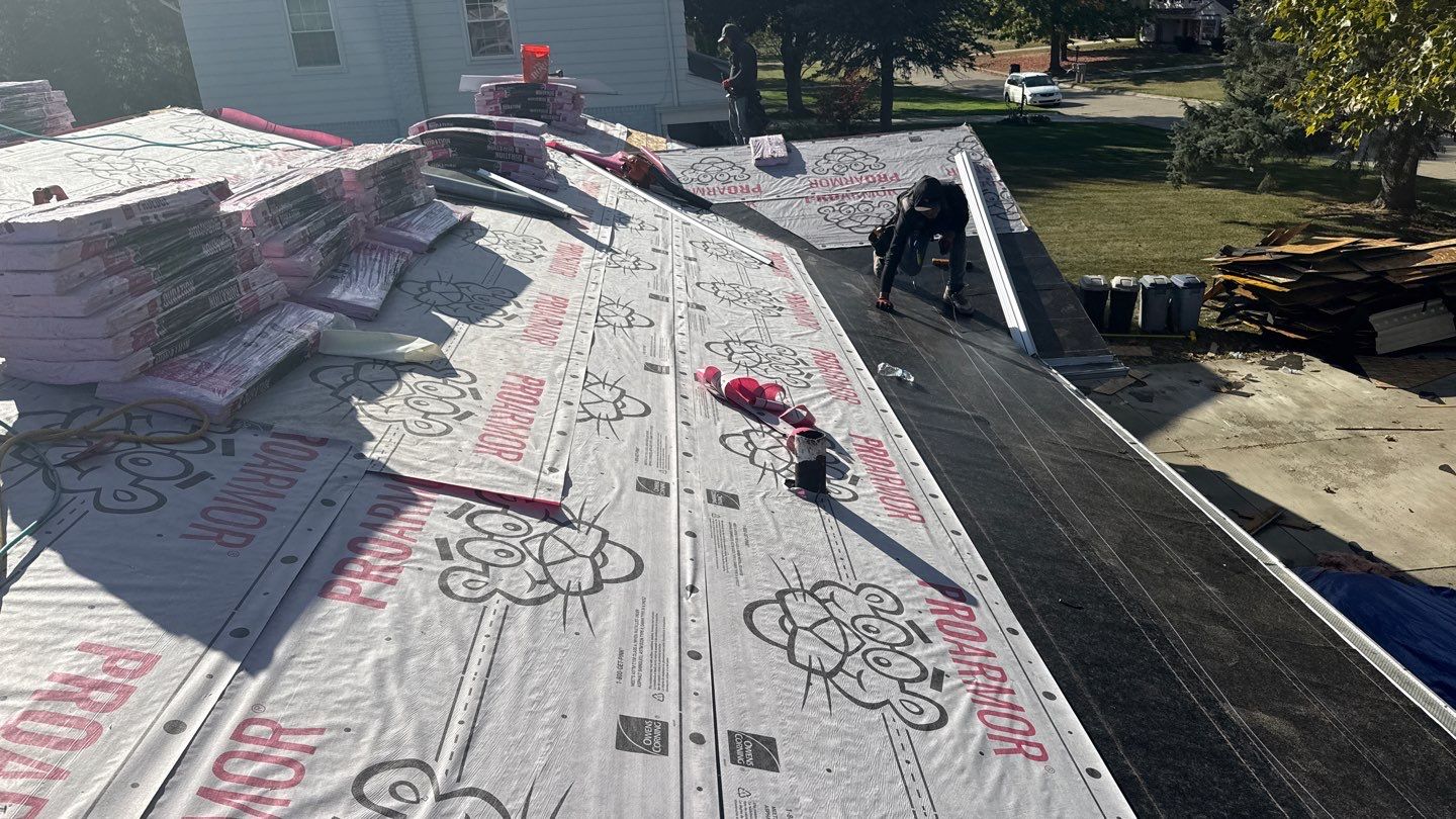 Roof Replacement using Owens Corning Williamsburg Grey by 180 Contractors