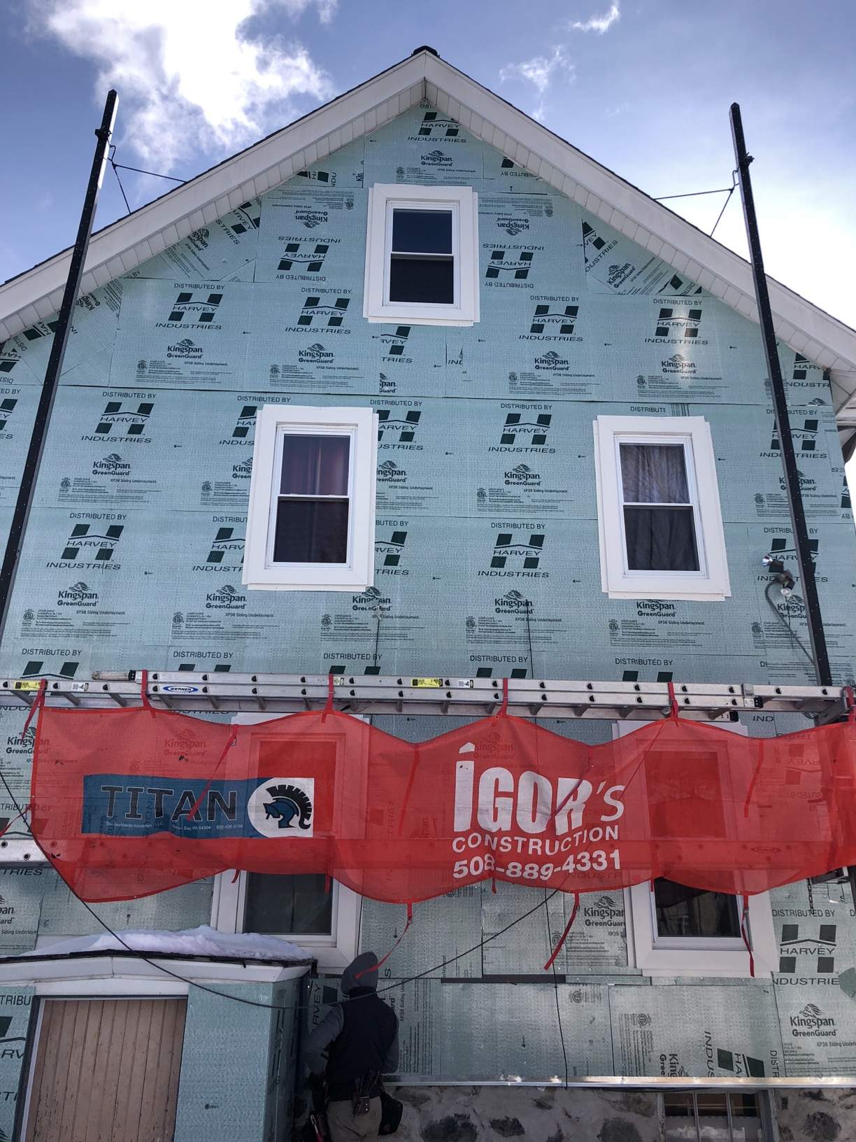 Siding Installation using PlyGem by UBrothers Construction