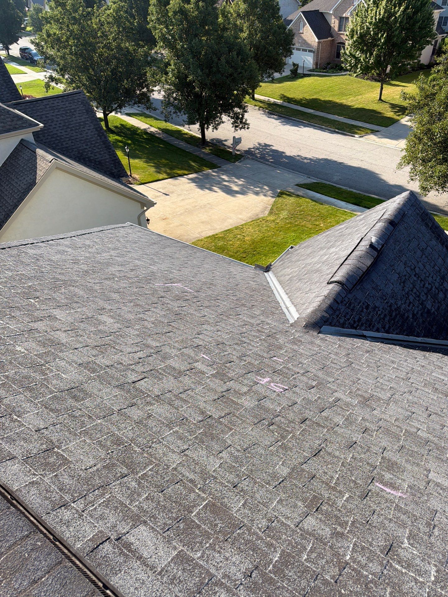 Asphalt Shingle Roof Replacement for Stucco Residence in Westerville by Assured Restoration