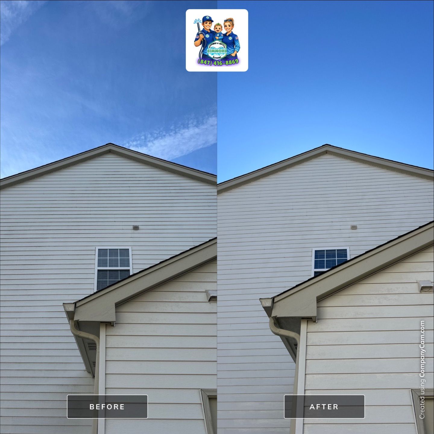 Project in Mundelein by Simmons Power & Soft Washing