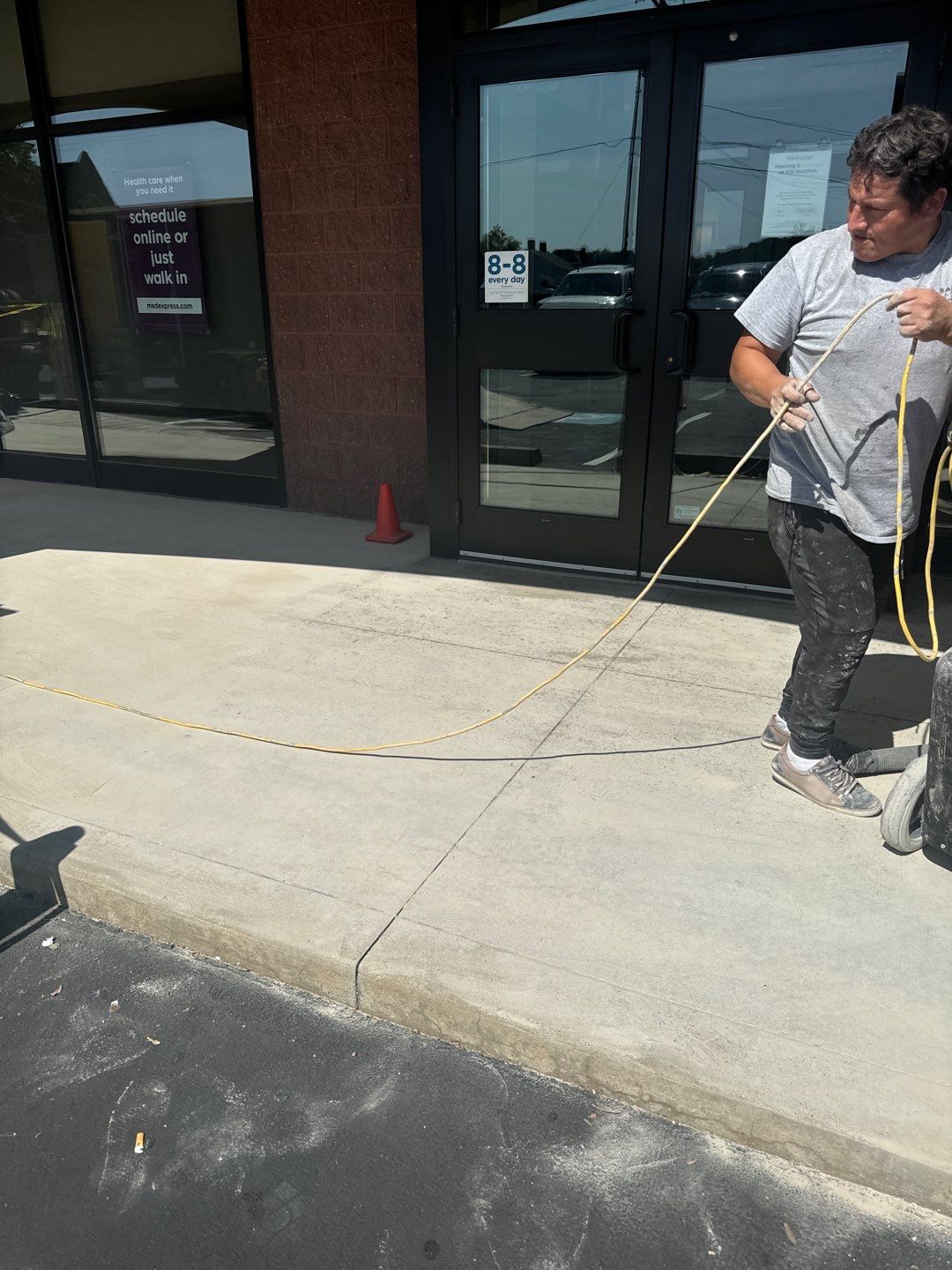 Sidewalk Project in Tarentum by Floors in a Day, Inc